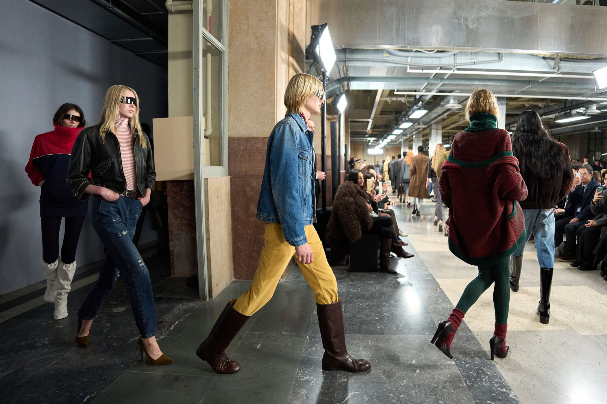 Mm6 Maison Margiela Fall 2026 Fashion Show Atmosphere