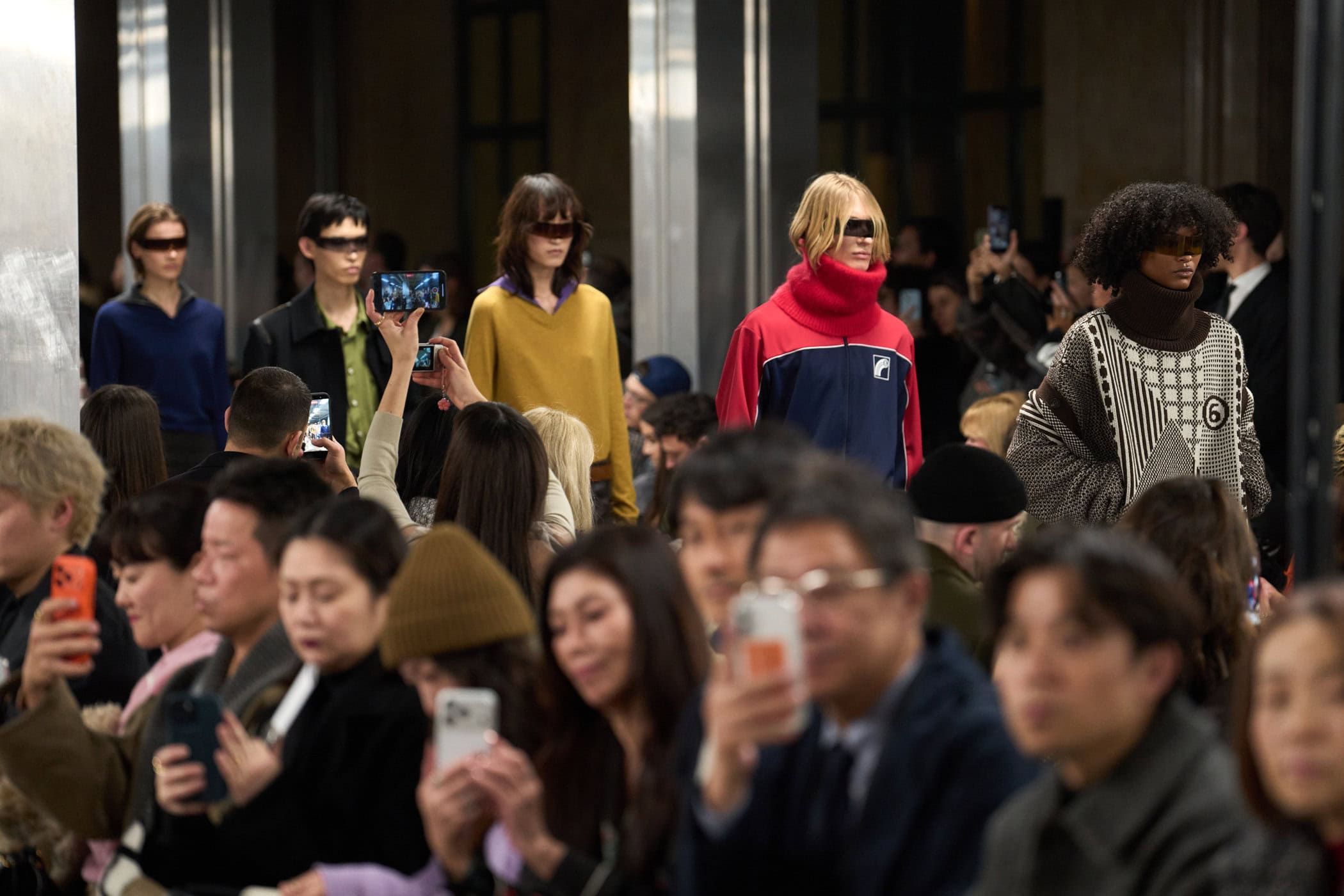 Mm6 Maison Margiela Fall 2026 Fashion Show Atmosphere