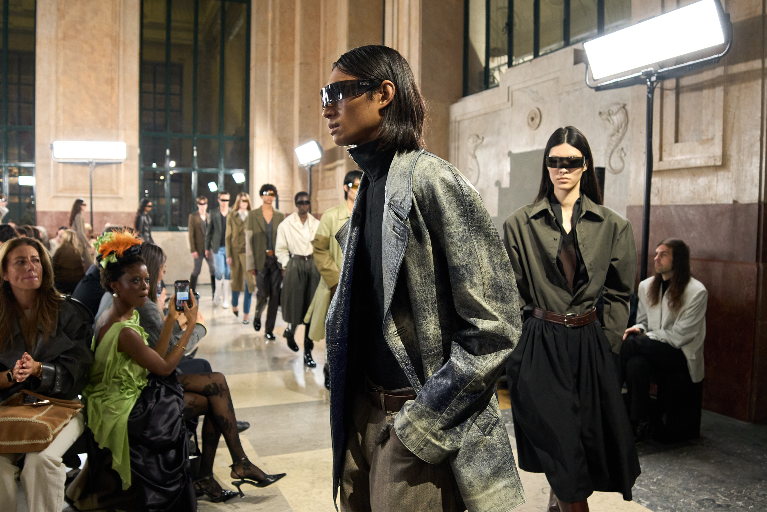 Mm6 Maison Margiela Fall 2026 Fashion Show Atmosphere