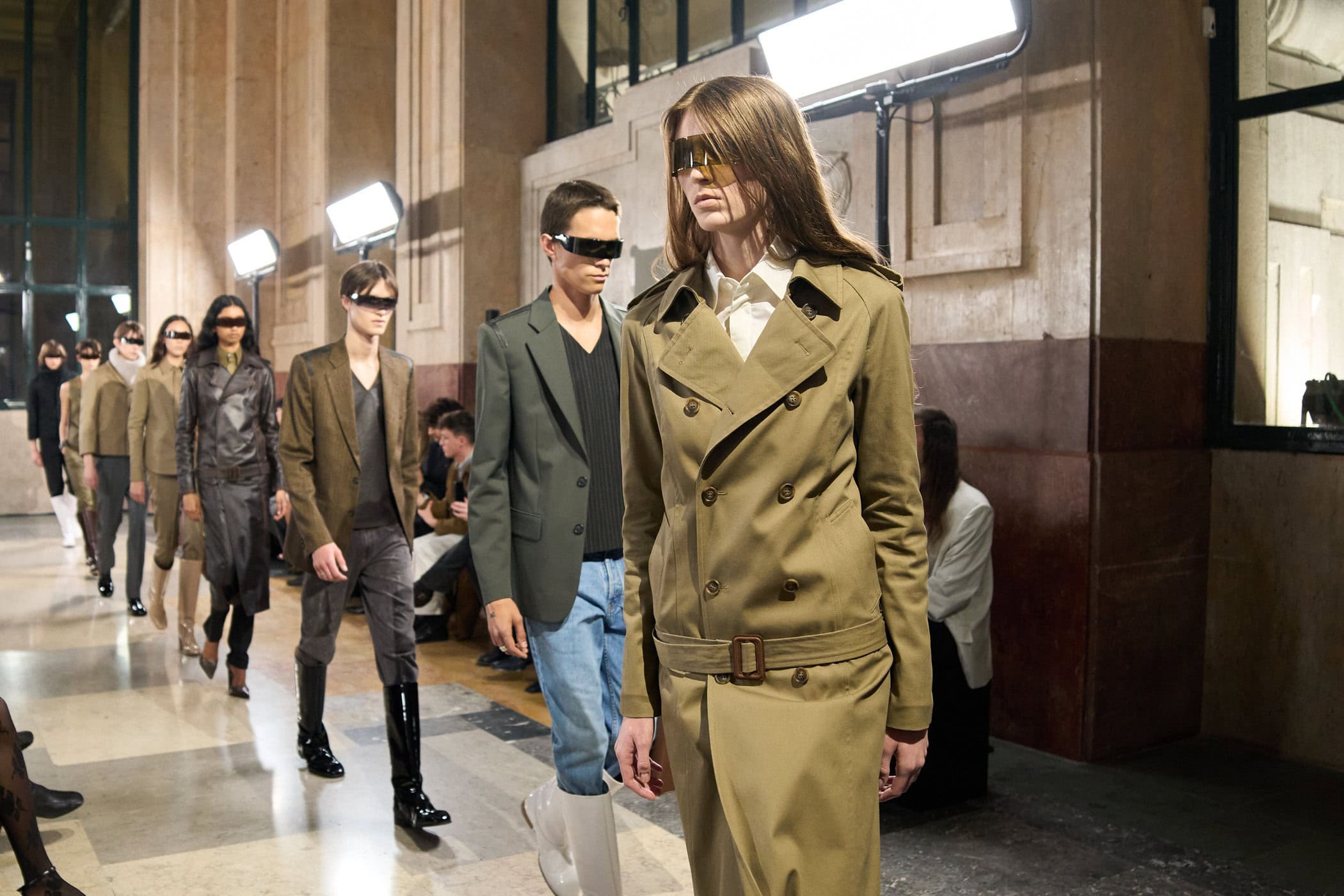 Mm6 Maison Margiela Fall 2026 Fashion Show Atmosphere