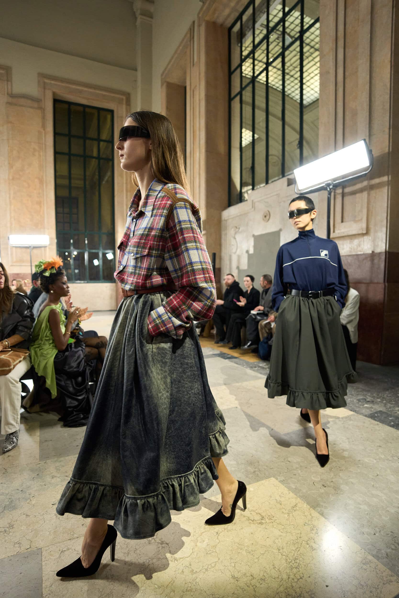 Mm6 Maison Margiela Fall 2026 Fashion Show Atmosphere