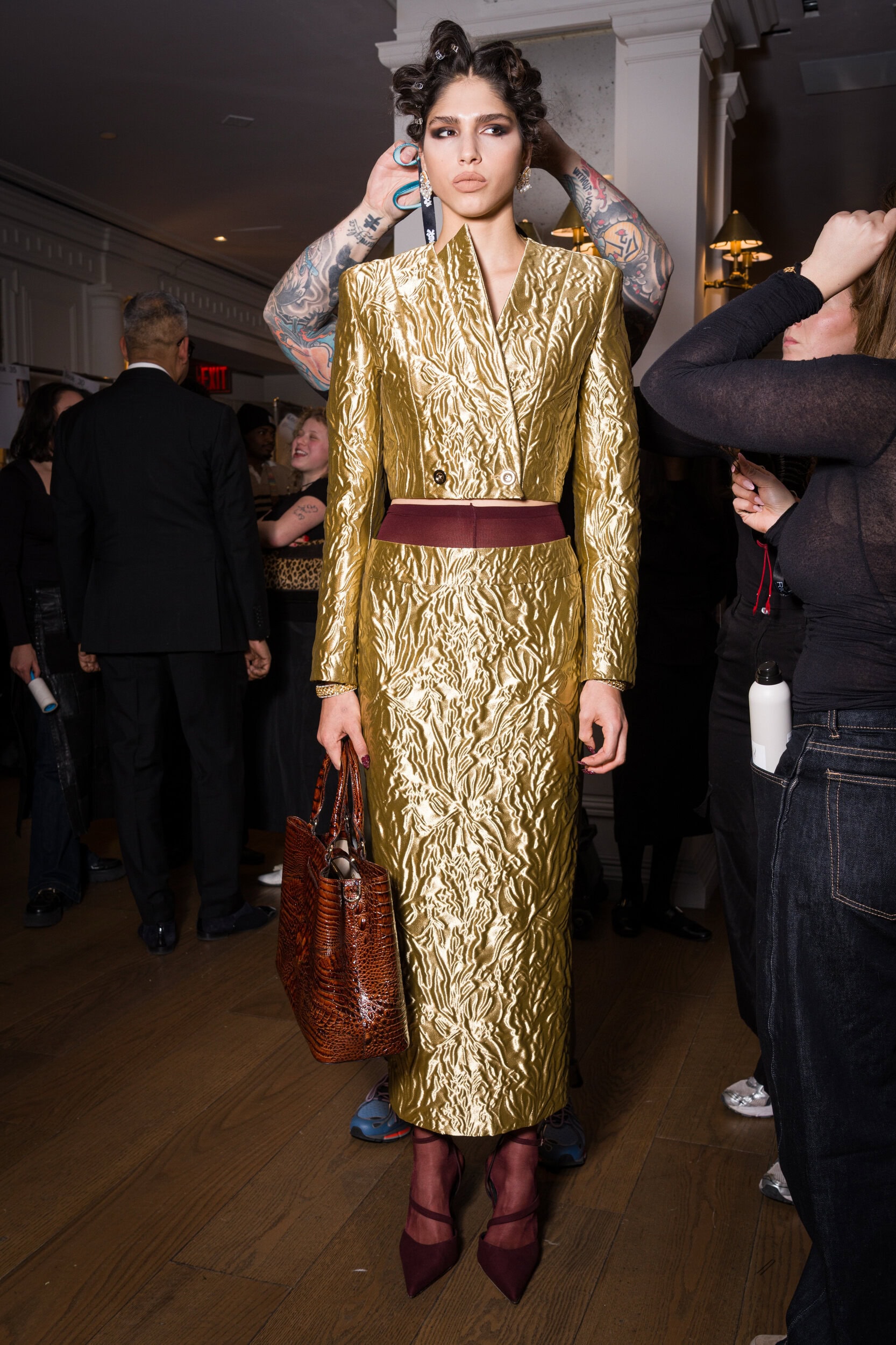 Bibhu Mohapatra Fall 2026 Fashion Show Backstage