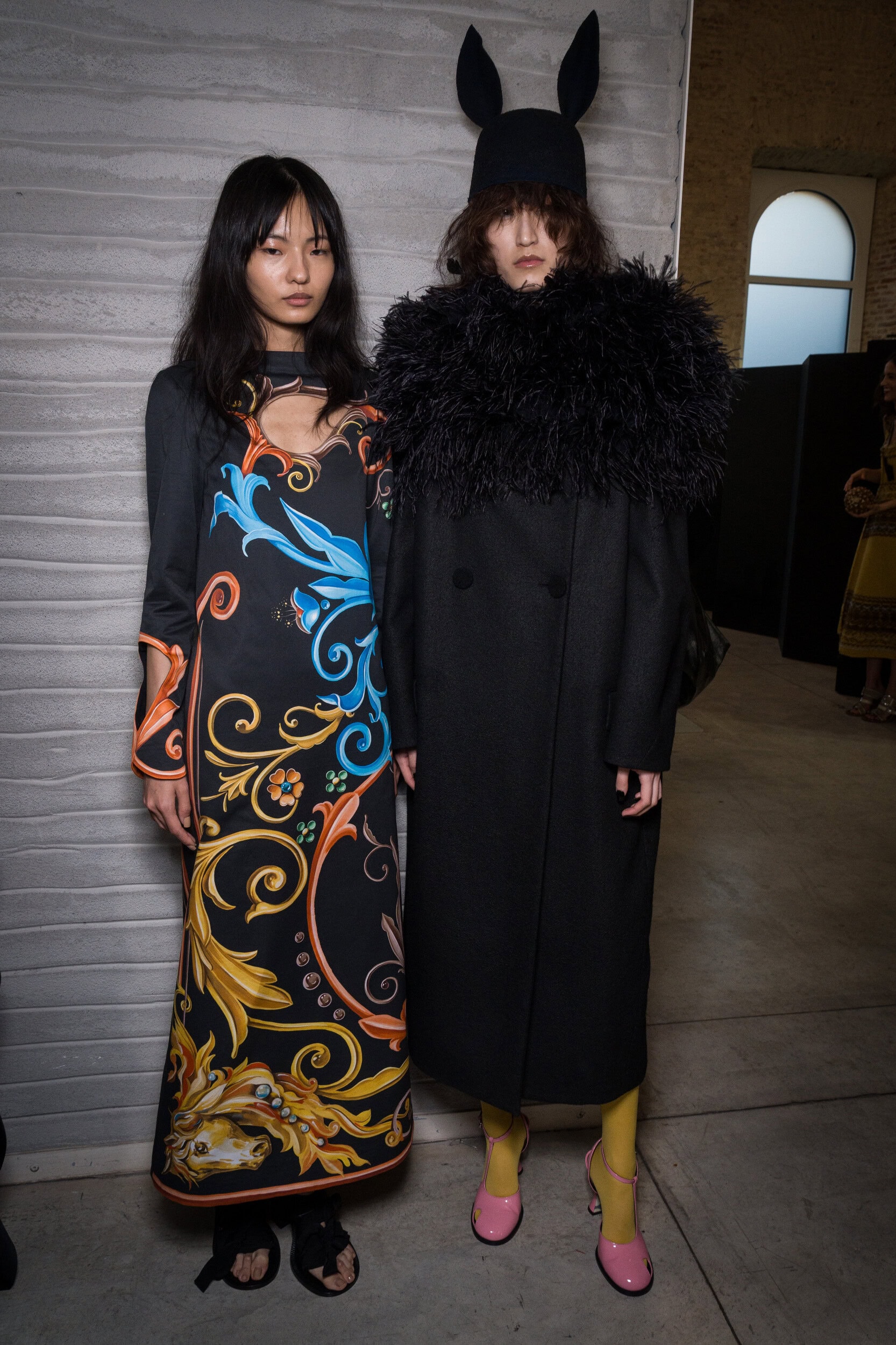 Moschino Fall 2026 Fashion Show Backstage