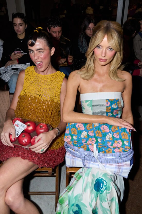 Moschino Fall 2026 Fashion Show Front Row
