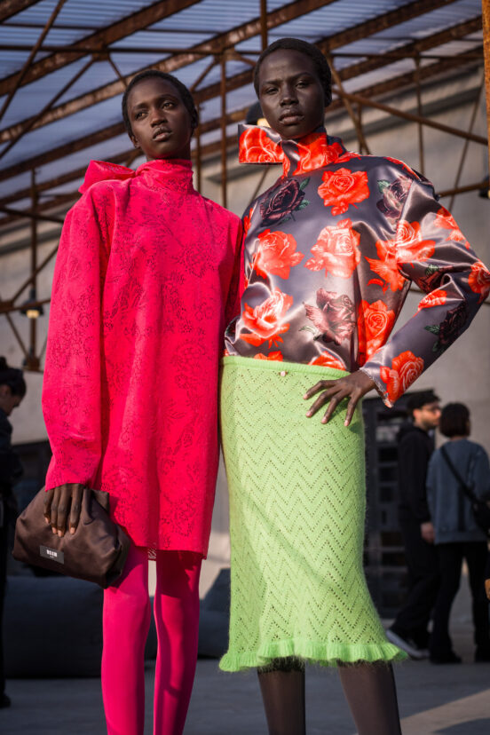 Msgm Fall 2026 Fashion Show Backstage