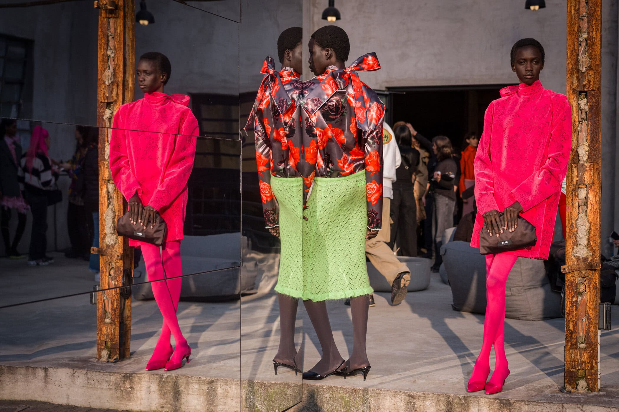 Msgm Fall 2026 Fashion Show Backstage