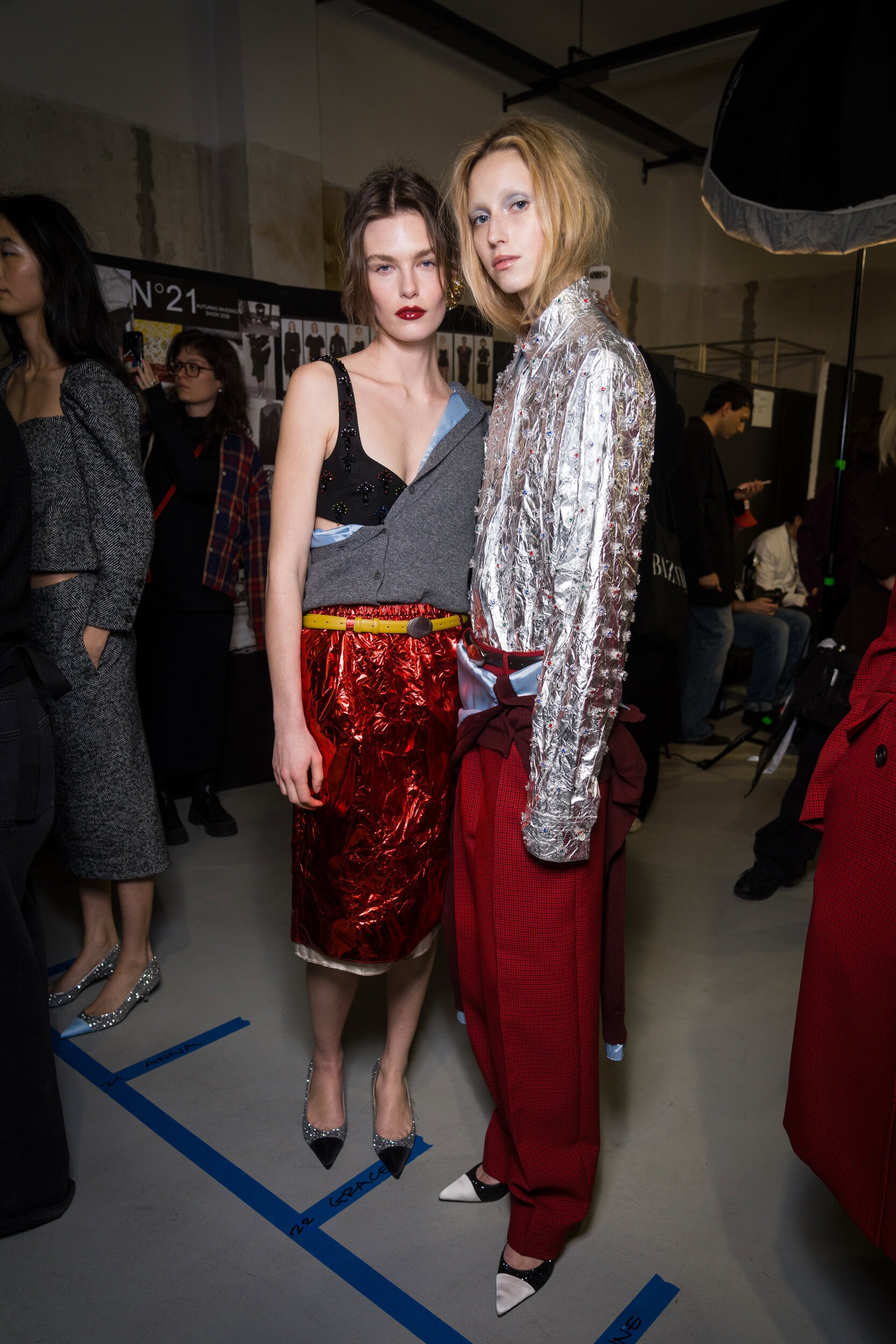 N 21 Fall 2026 Fashion Show Backstage