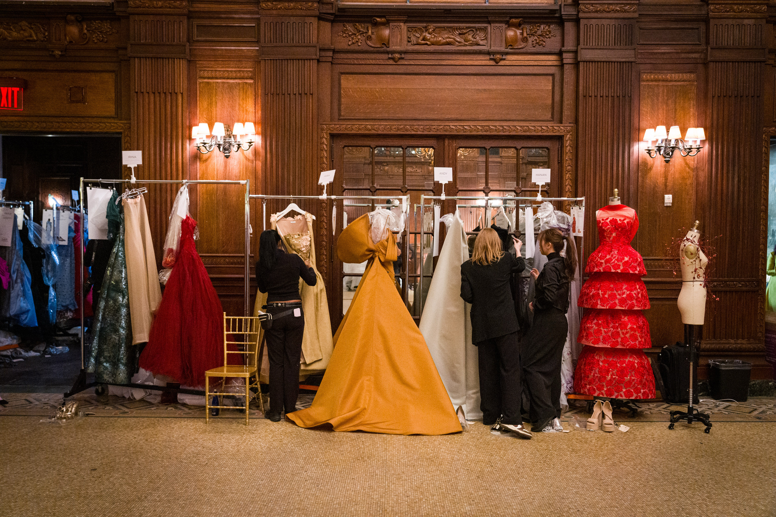 Nardos Fall 2026 Fashion Show Backstage
