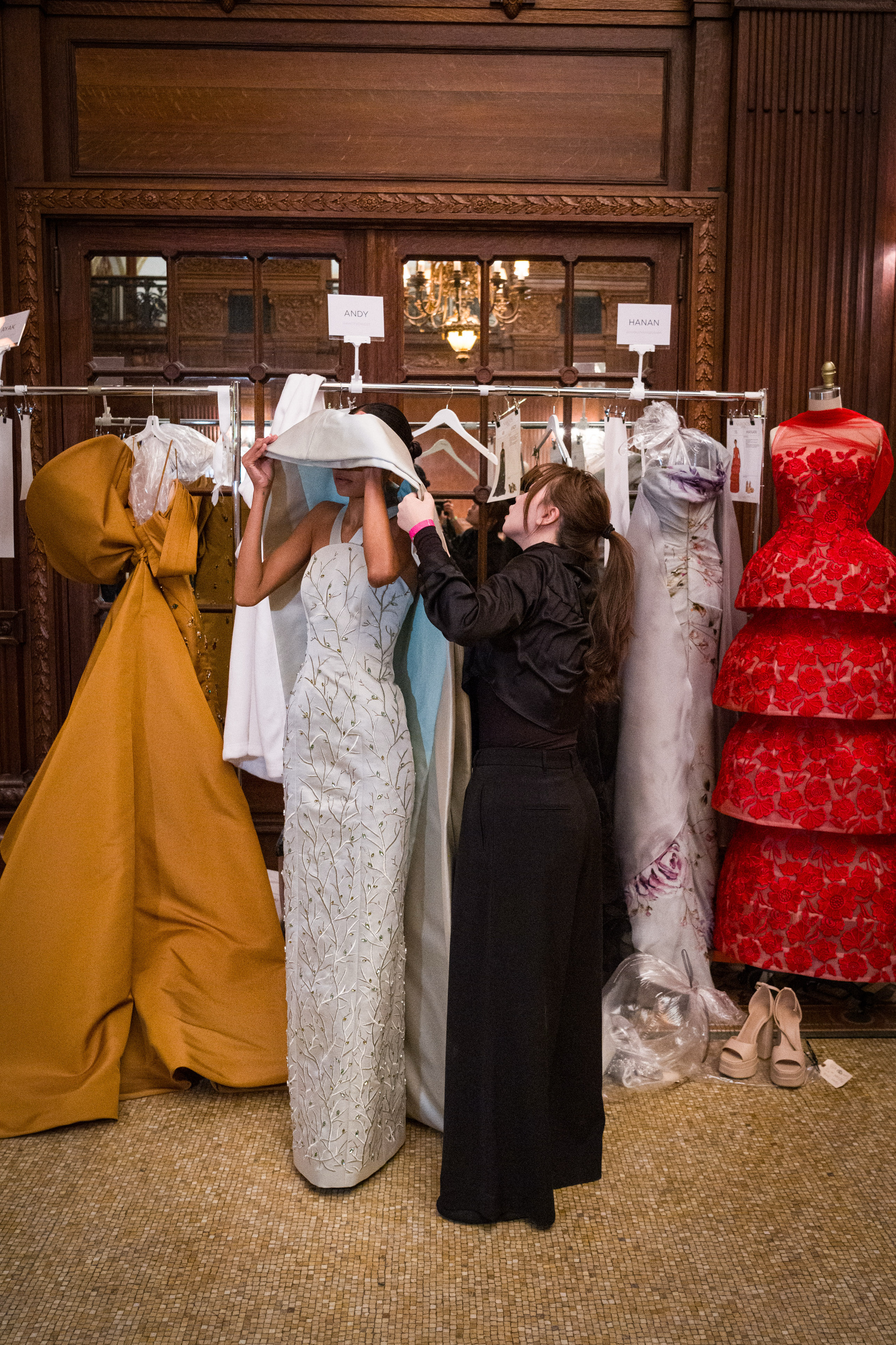 Nardos Fall 2026 Fashion Show Backstage