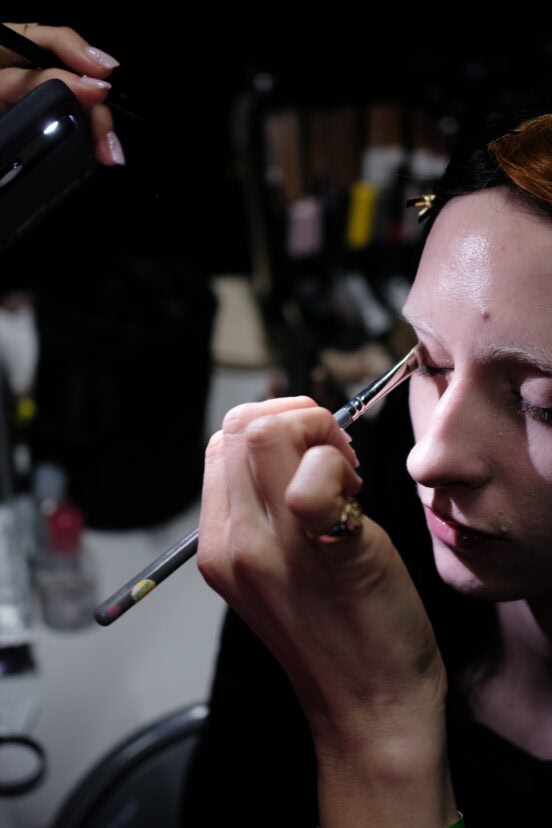 Natasha Zinko Fall 2026 Fashion Show Backstage