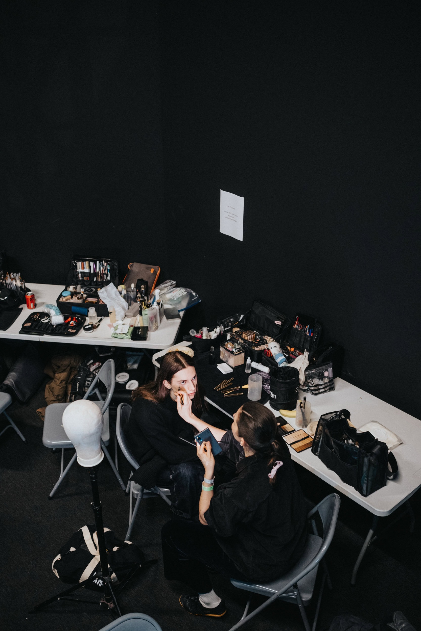 Natasha Zinko Fall 2026 Fashion Show Backstage