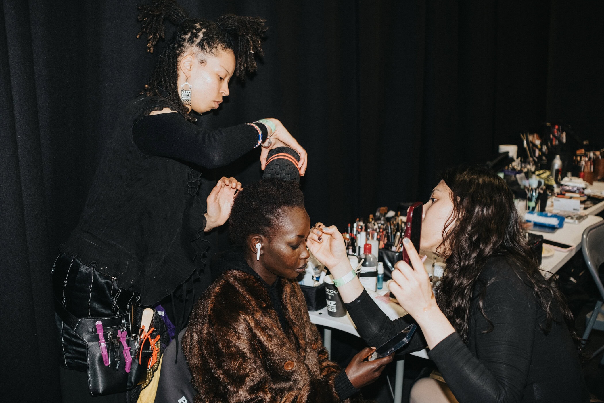 Natasha Zinko Fall 2026 Fashion Show Backstage