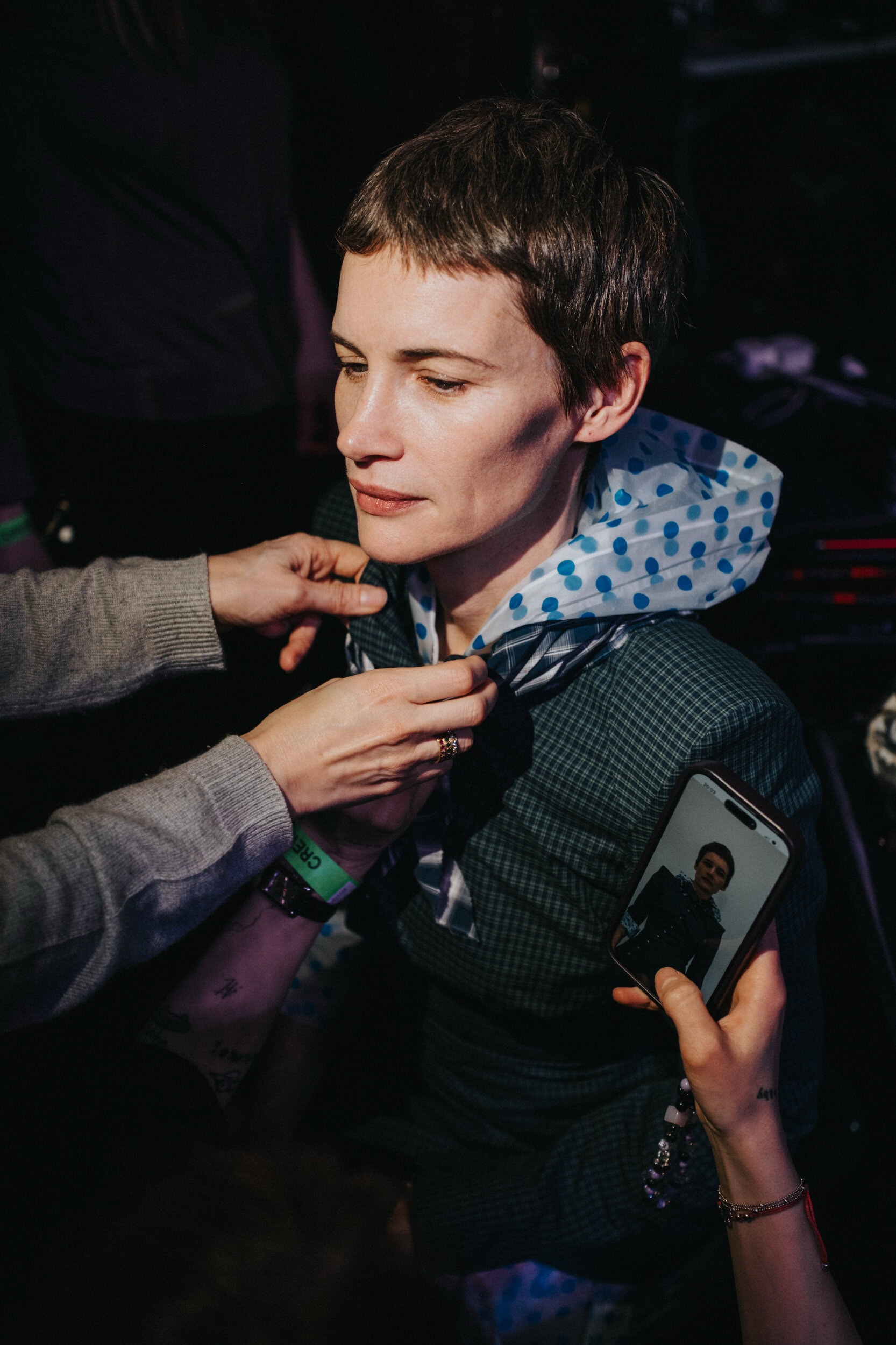 Natasha Zinko Fall 2026 Fashion Show Backstage