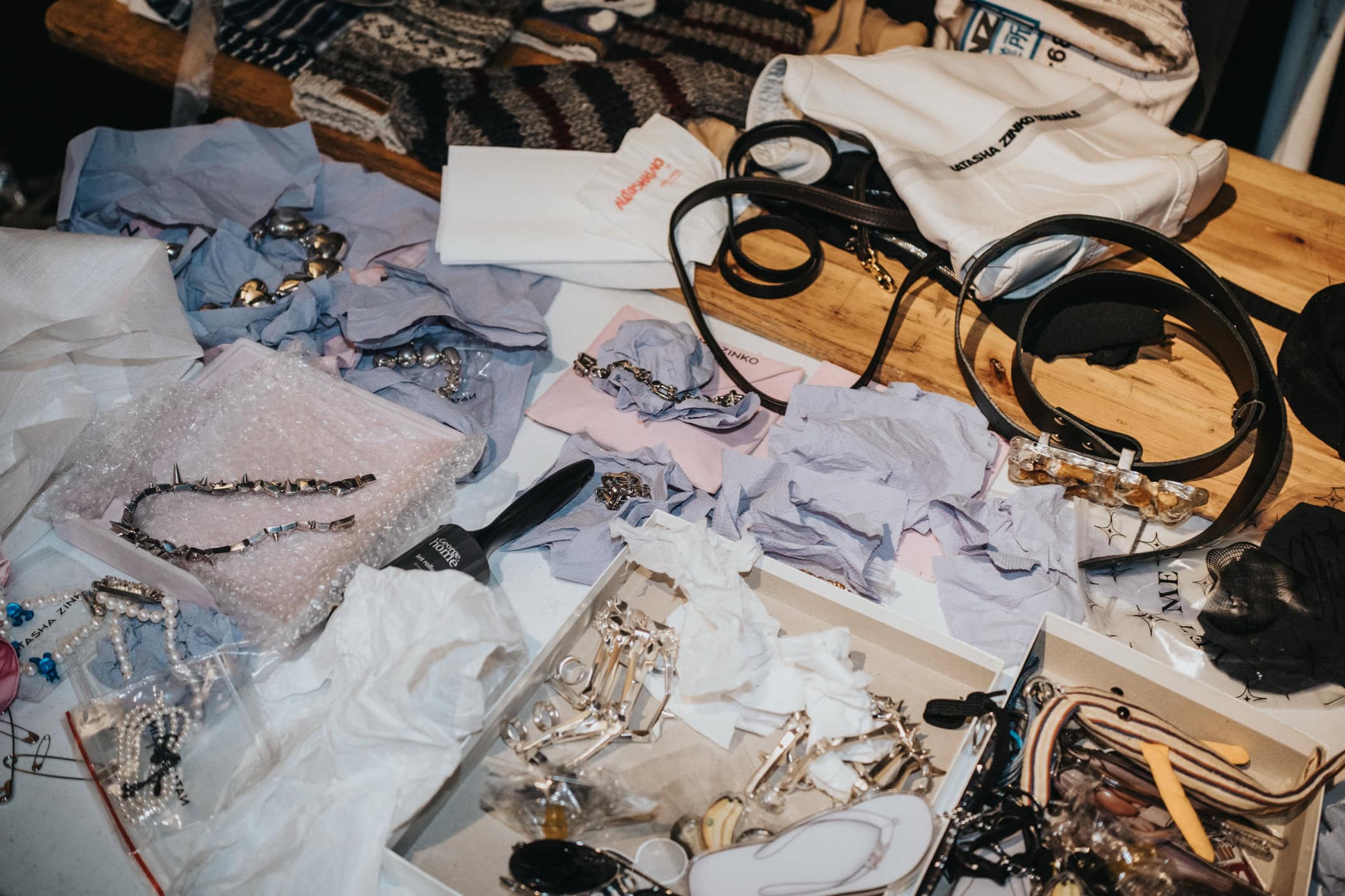 Natasha Zinko Fall 2026 Fashion Show Backstage