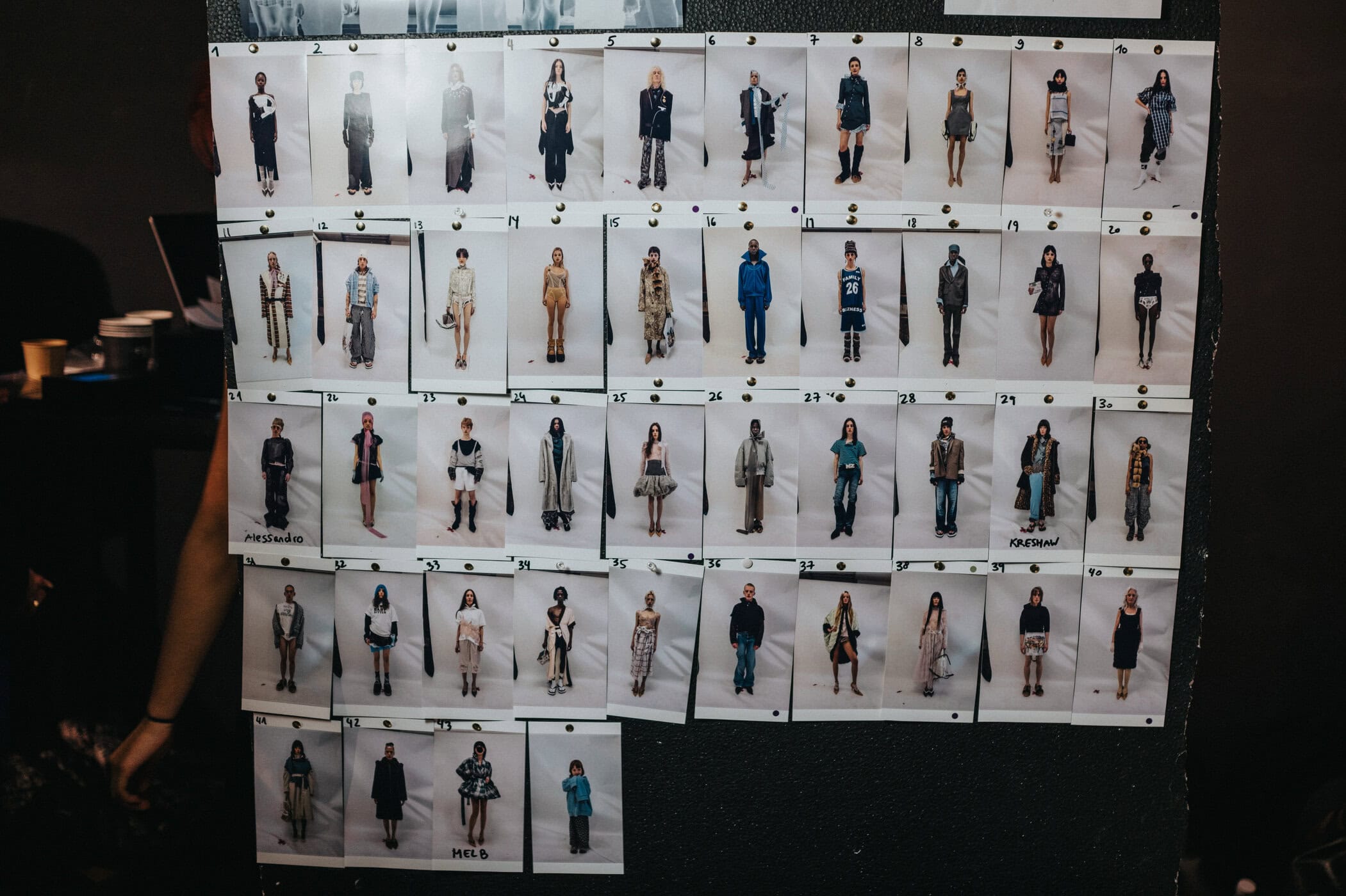 Natasha Zinko Fall 2026 Fashion Show Backstage