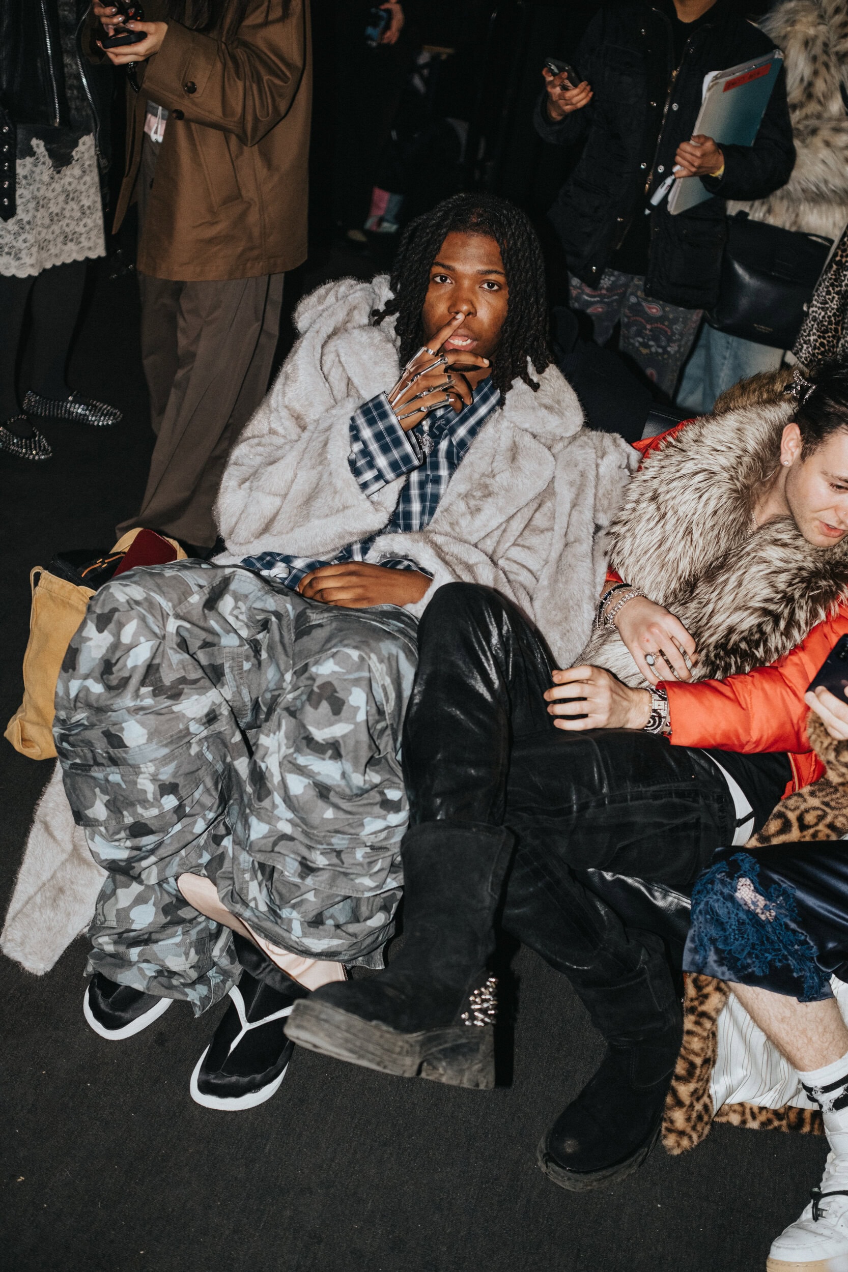 Natasha Zinko Fall 2026 Fashion Show Backstage