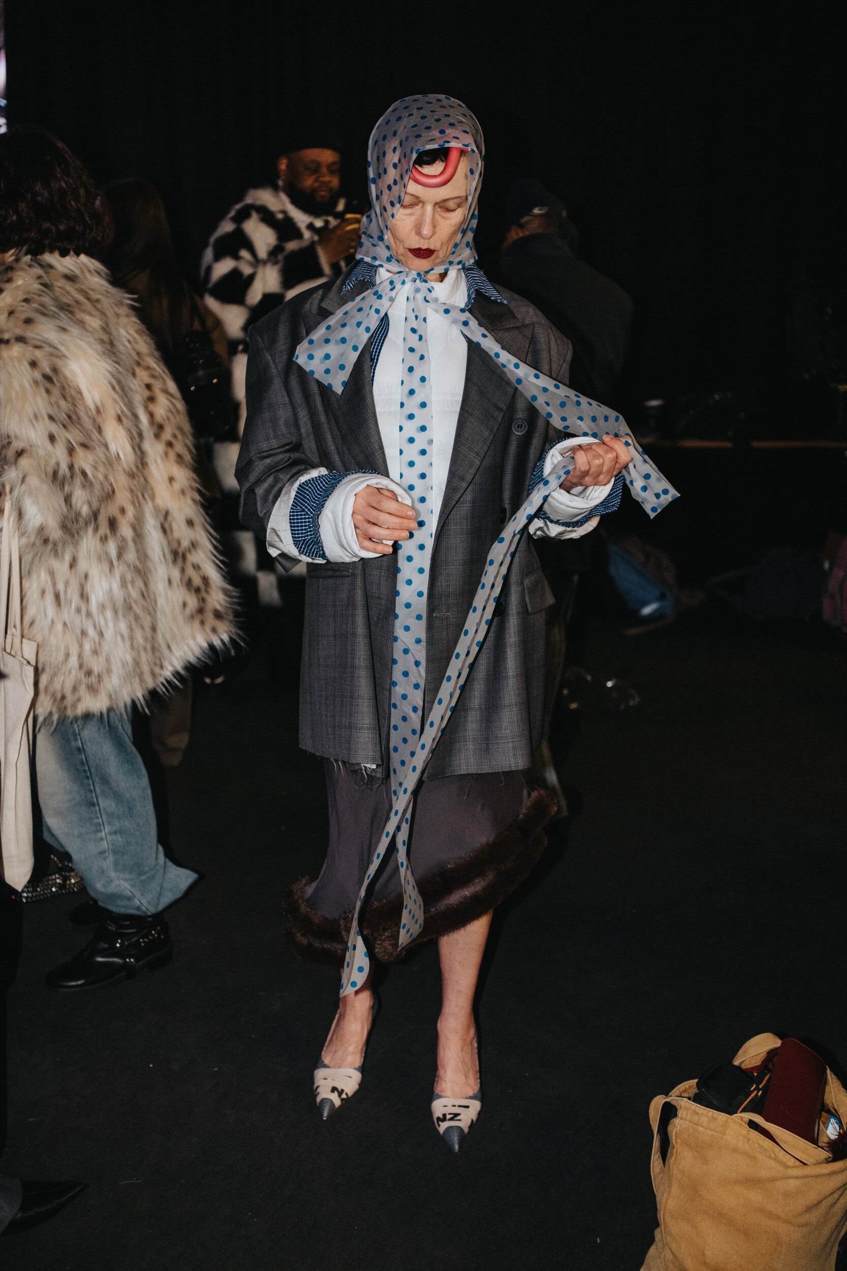 Natasha Zinko Fall 2026 Fashion Show Backstage