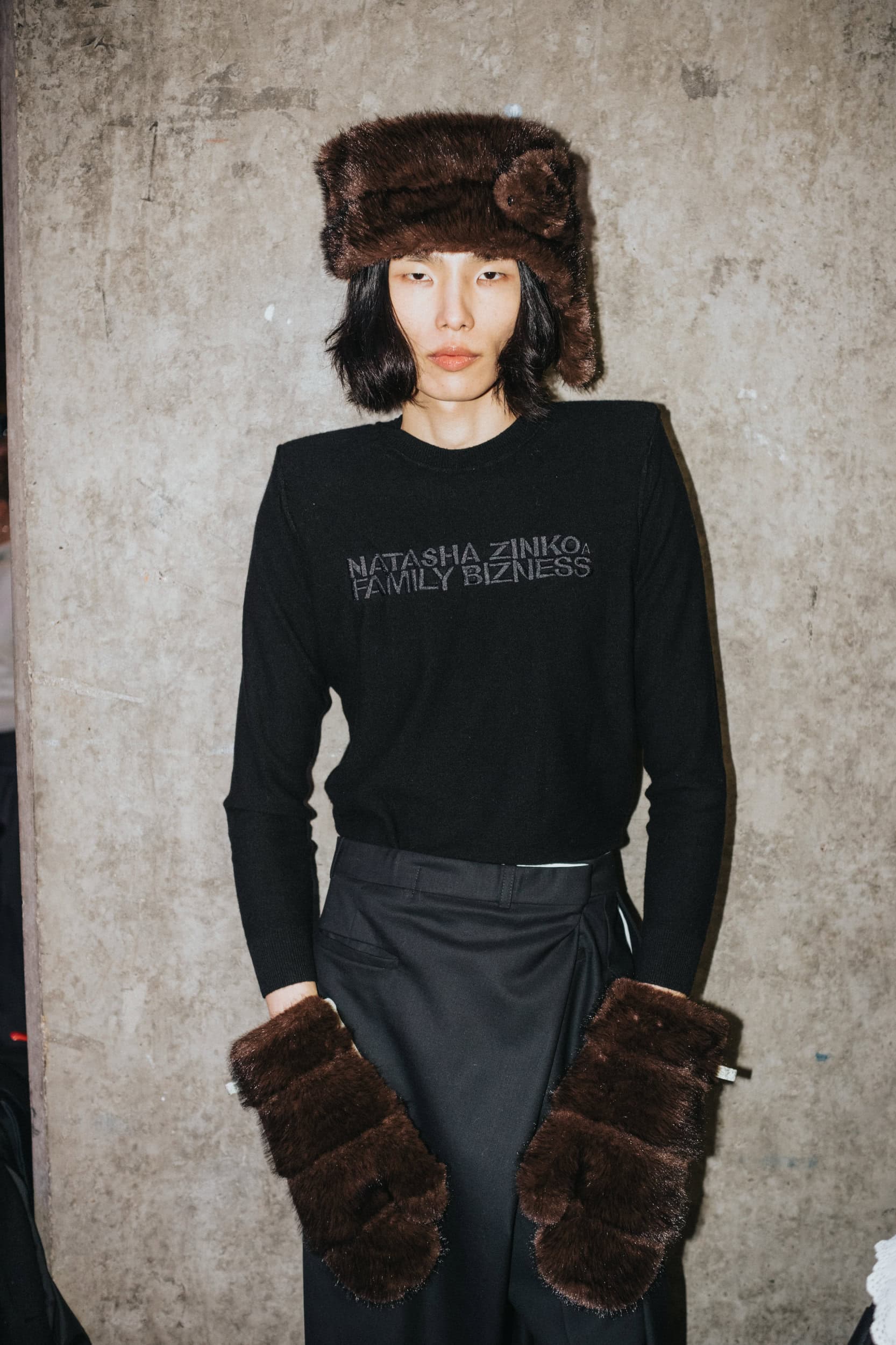 Natasha Zinko Fall 2026 Fashion Show Backstage