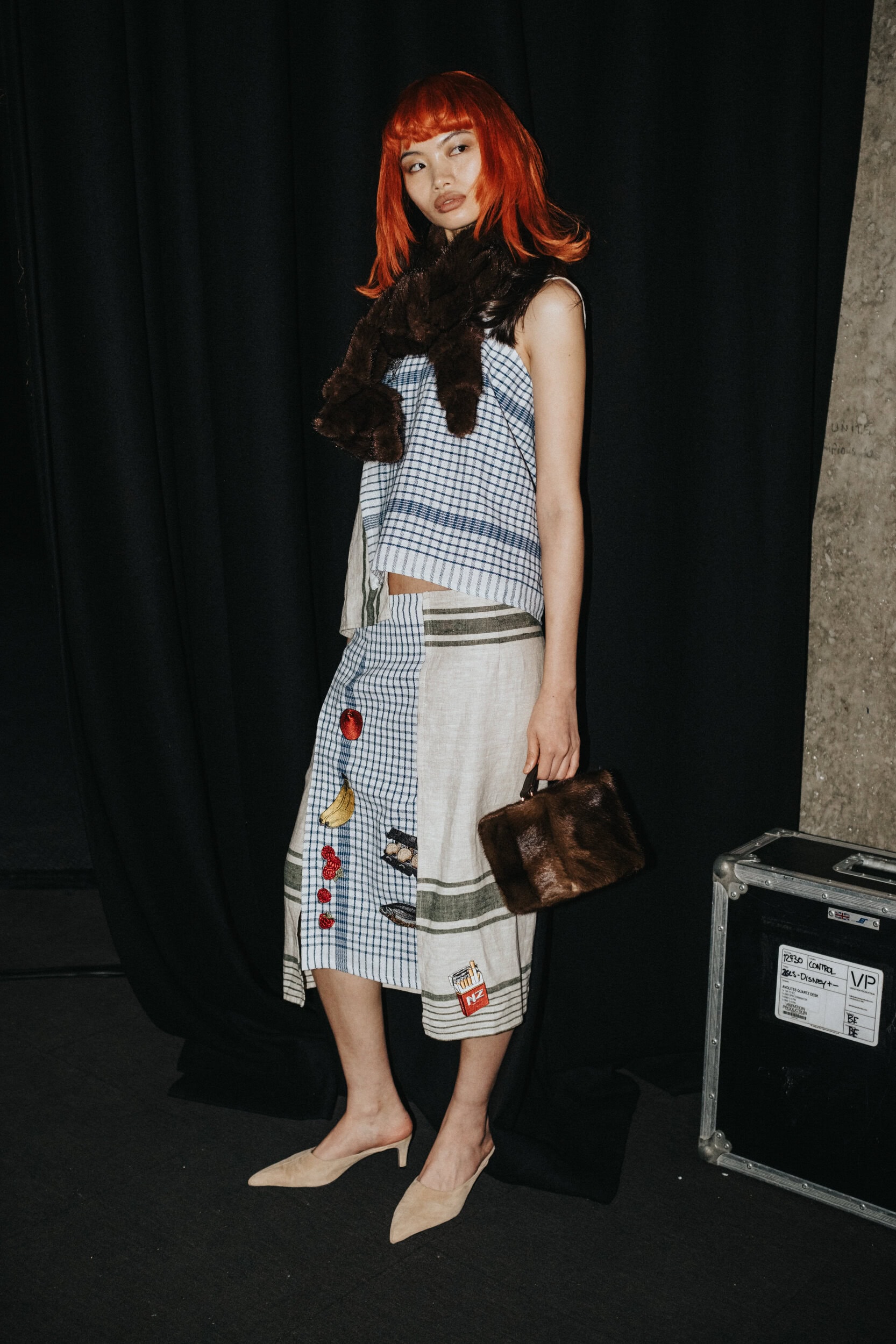 Natasha Zinko Fall 2026 Fashion Show Backstage