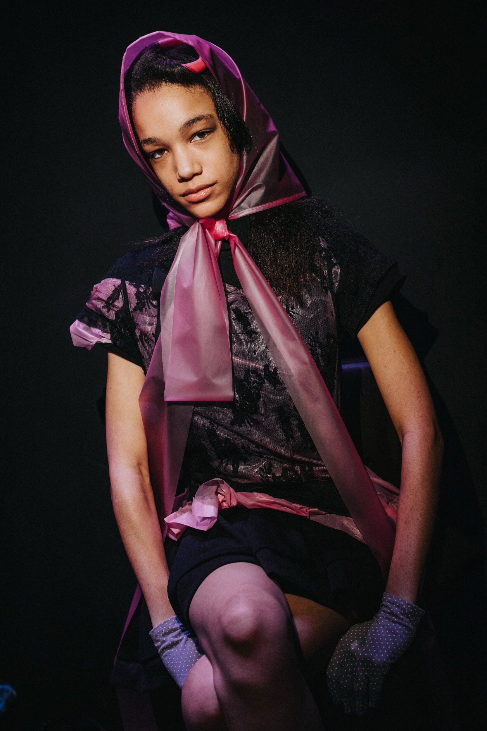 Natasha Zinko Fall 2026 Fashion Show Backstage