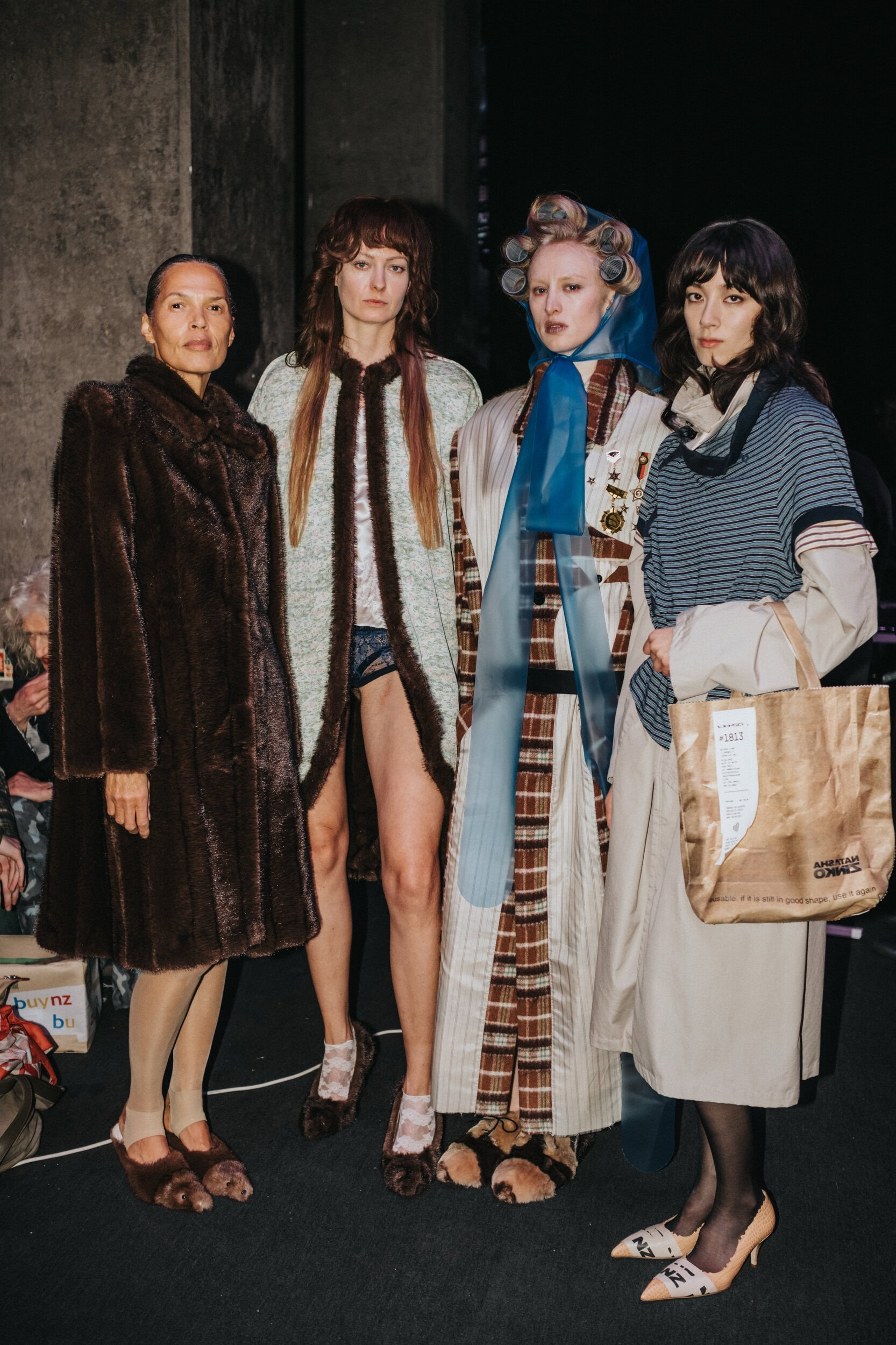 Natasha Zinko Fall 2026 Fashion Show Backstage