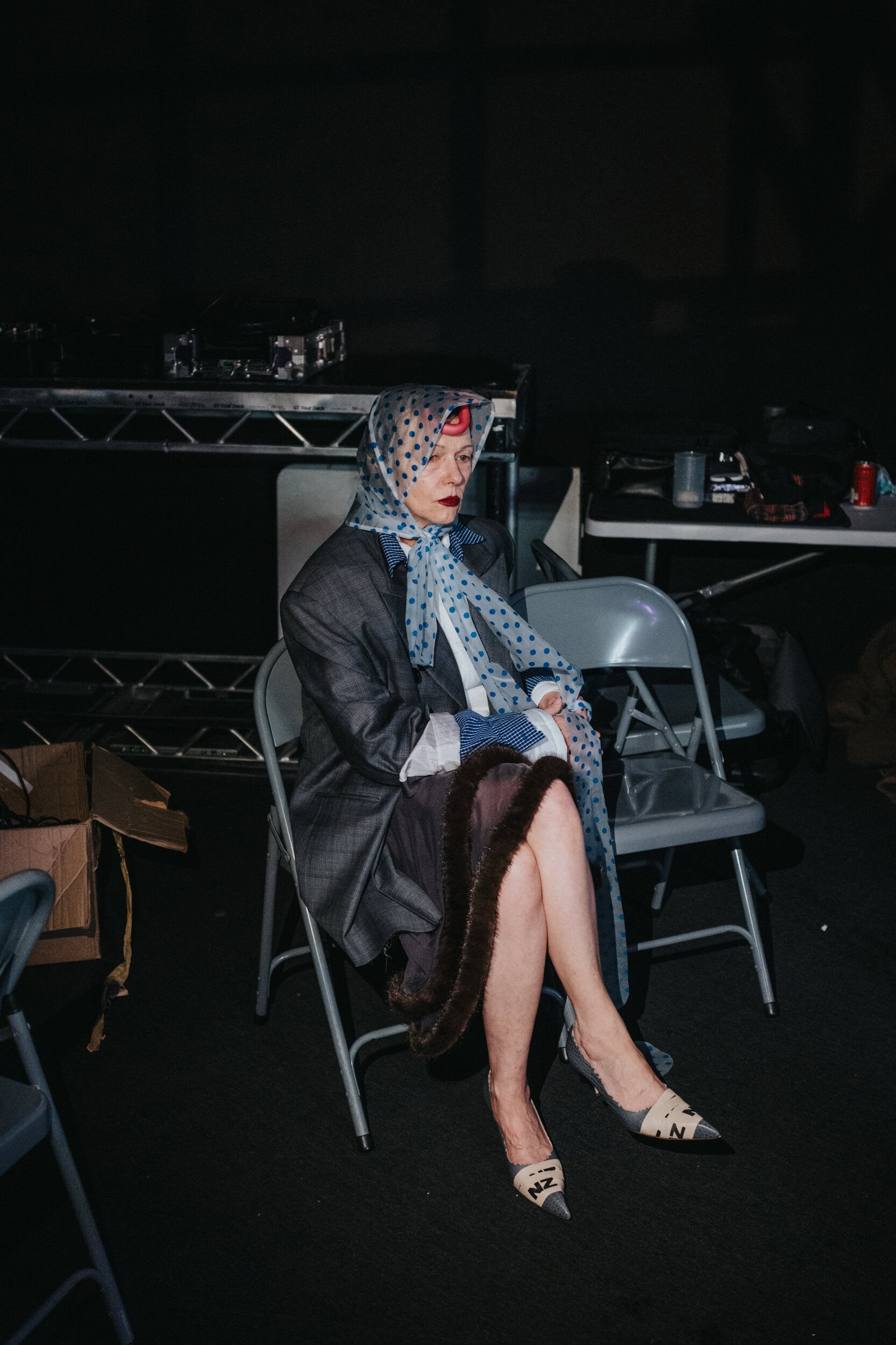 Natasha Zinko Fall 2026 Fashion Show Backstage