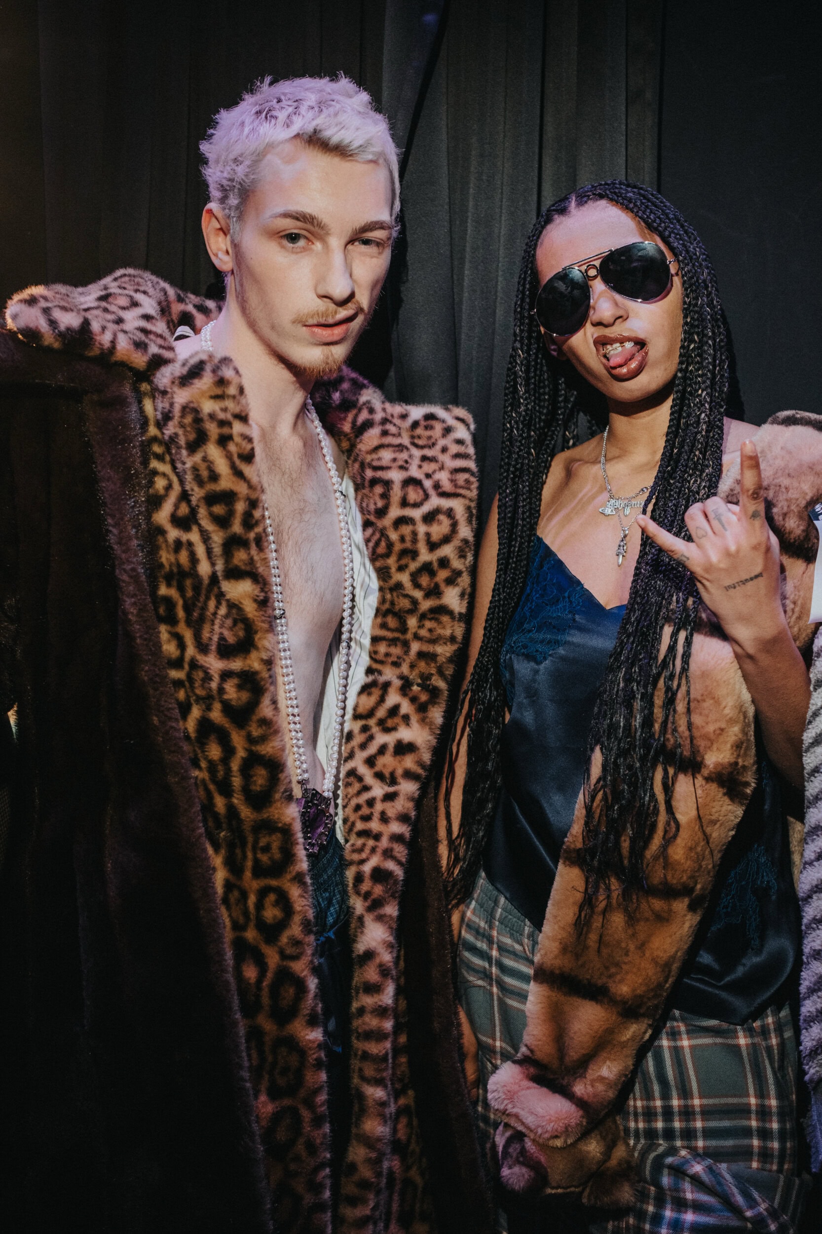 Natasha Zinko Fall 2026 Fashion Show Backstage