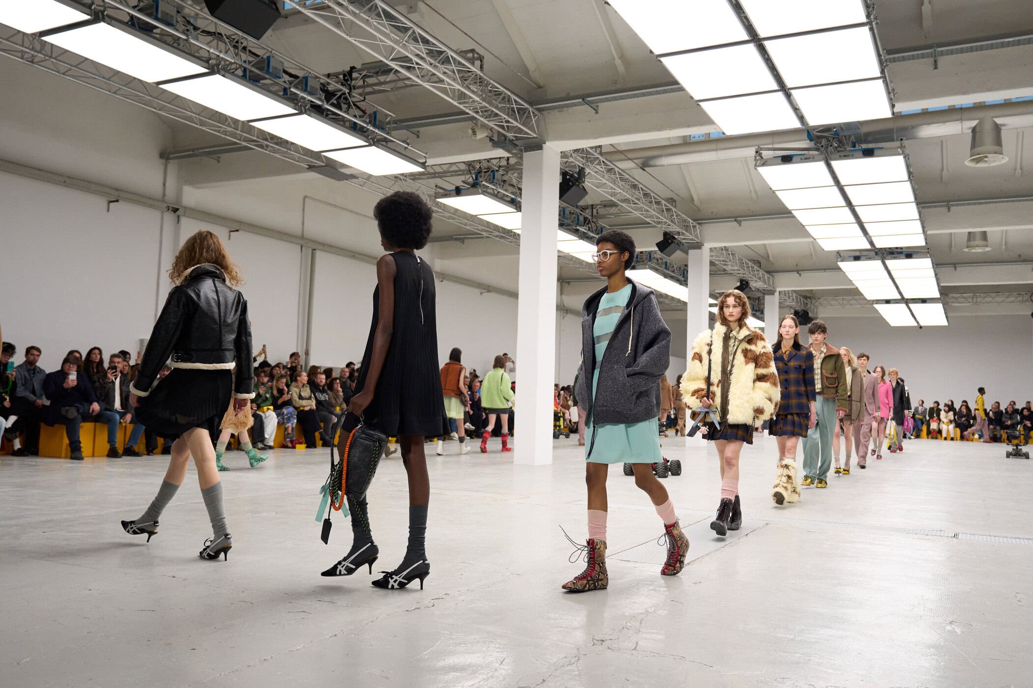 Onitsuka Tiger Fall 2026 Fashion Show Atmosphere