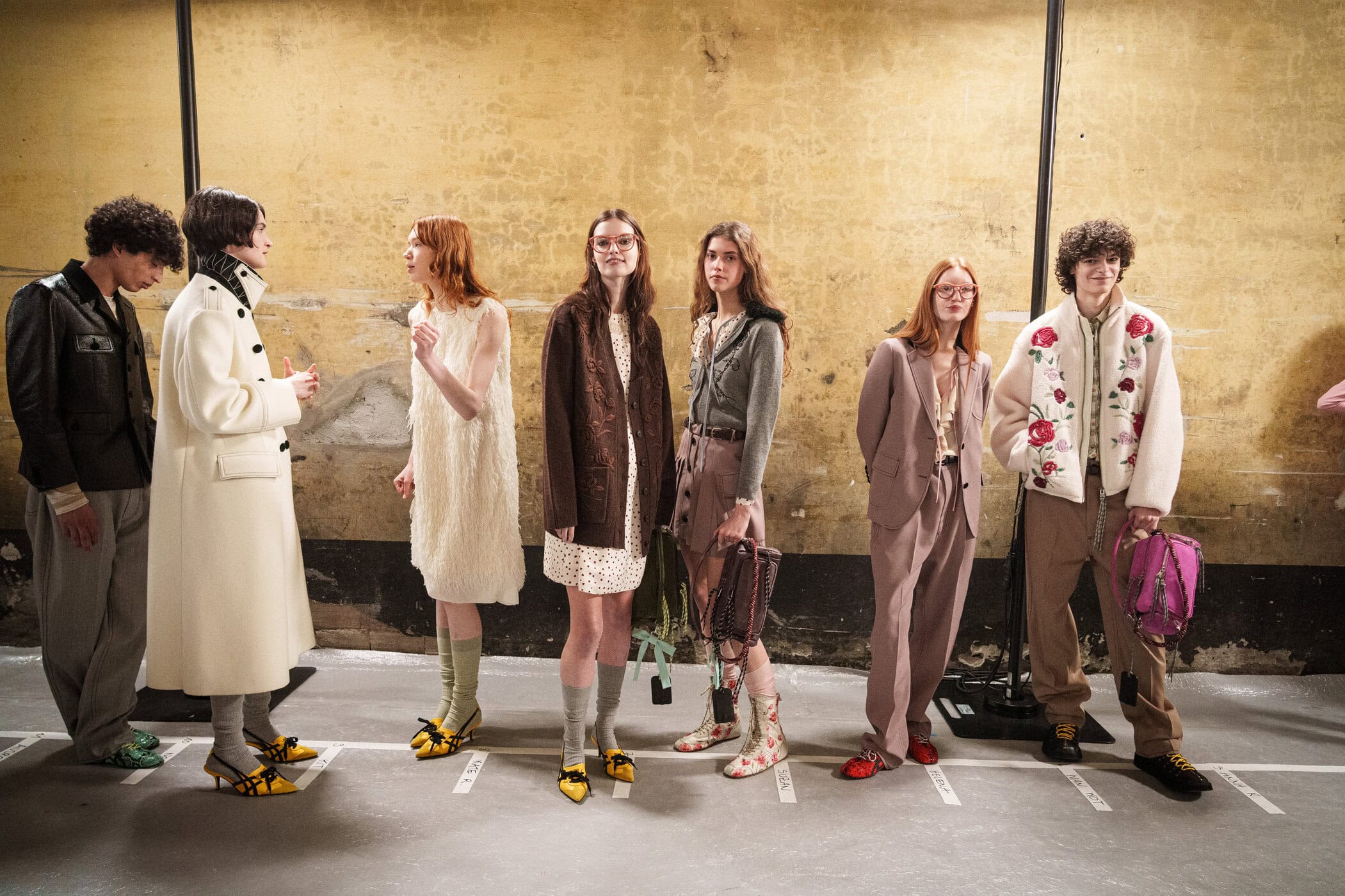 Onitsuka Tiger Fall 2026 Fashion Show Backstage