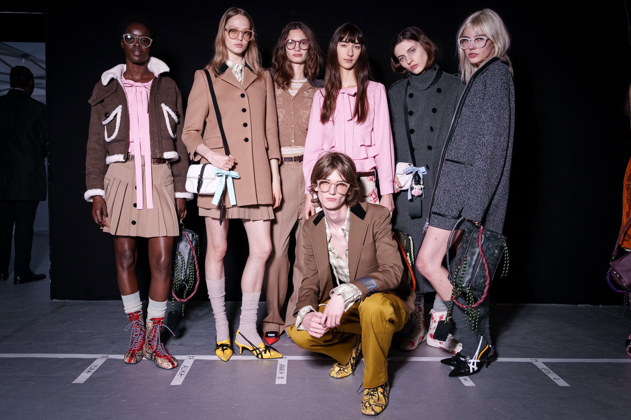 Onitsuka Tiger Fall 2026 Fashion Show Backstage