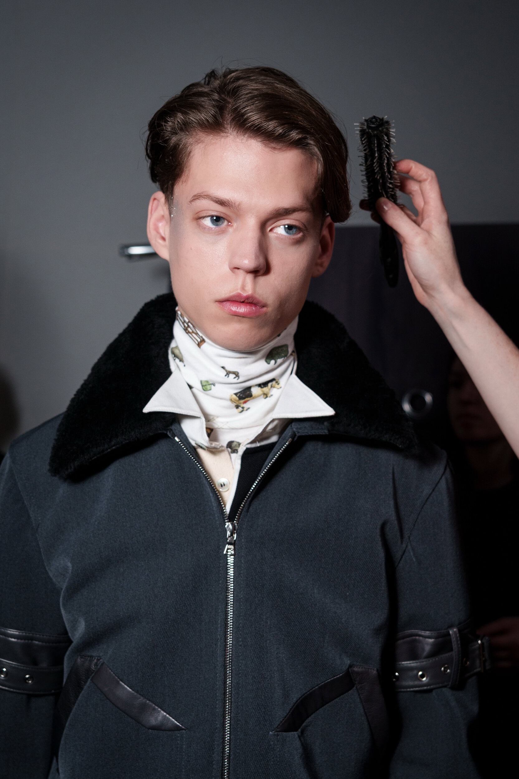 Oscar Ouyang Fall 2026 Fashion Show Backstage