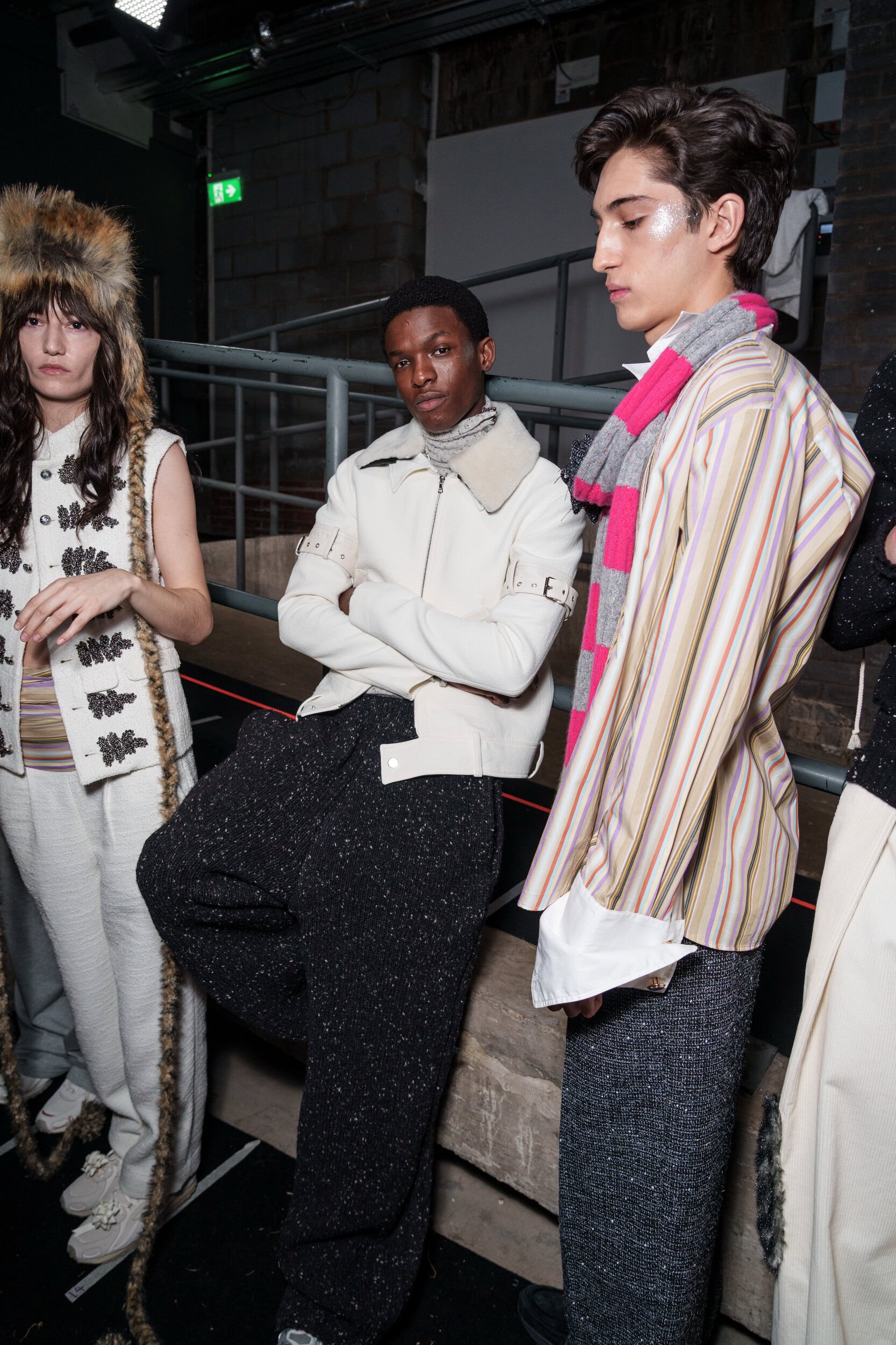 Oscar Ouyang Fall 2026 Fashion Show Backstage