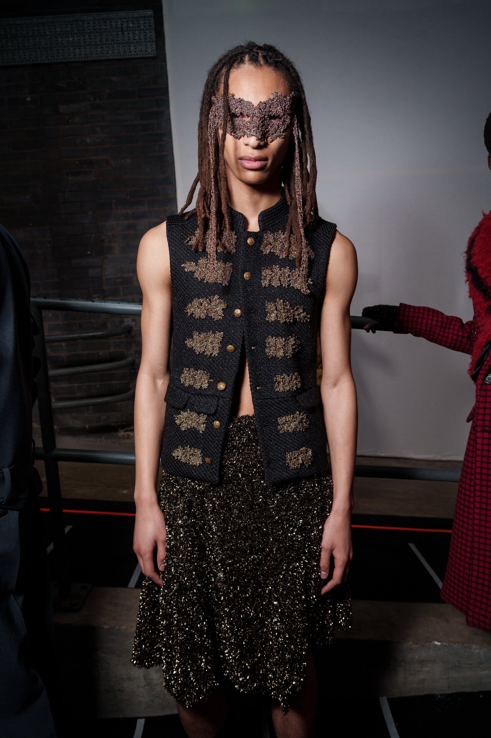 Oscar Ouyang Fall 2026 Fashion Show Backstage