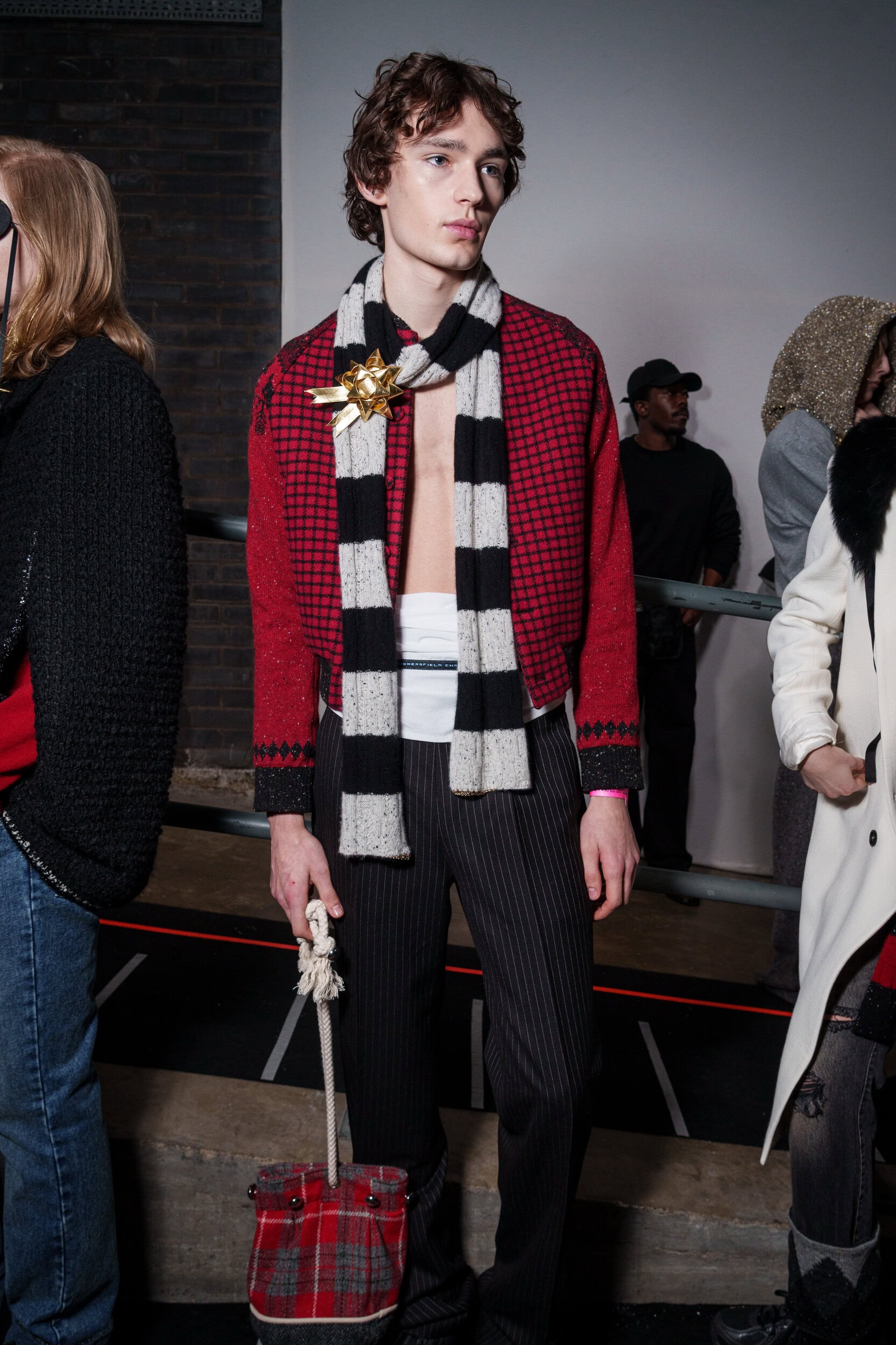 Oscar Ouyang Fall 2026 Fashion Show Backstage