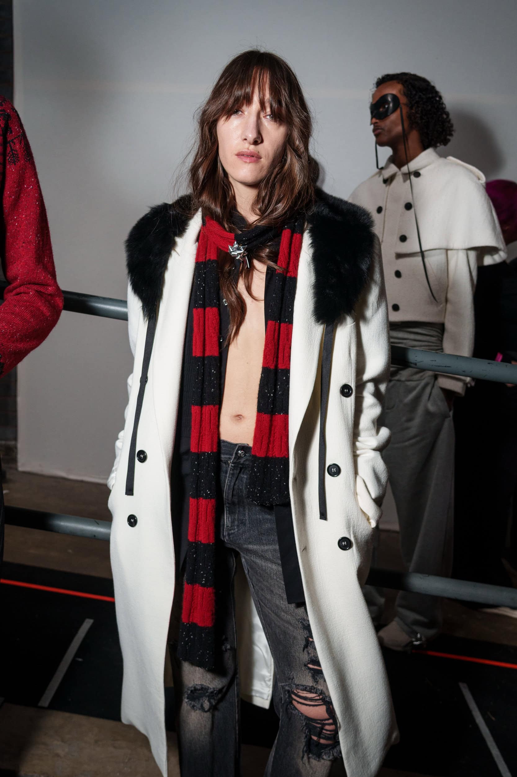 Oscar Ouyang Fall 2026 Fashion Show Backstage