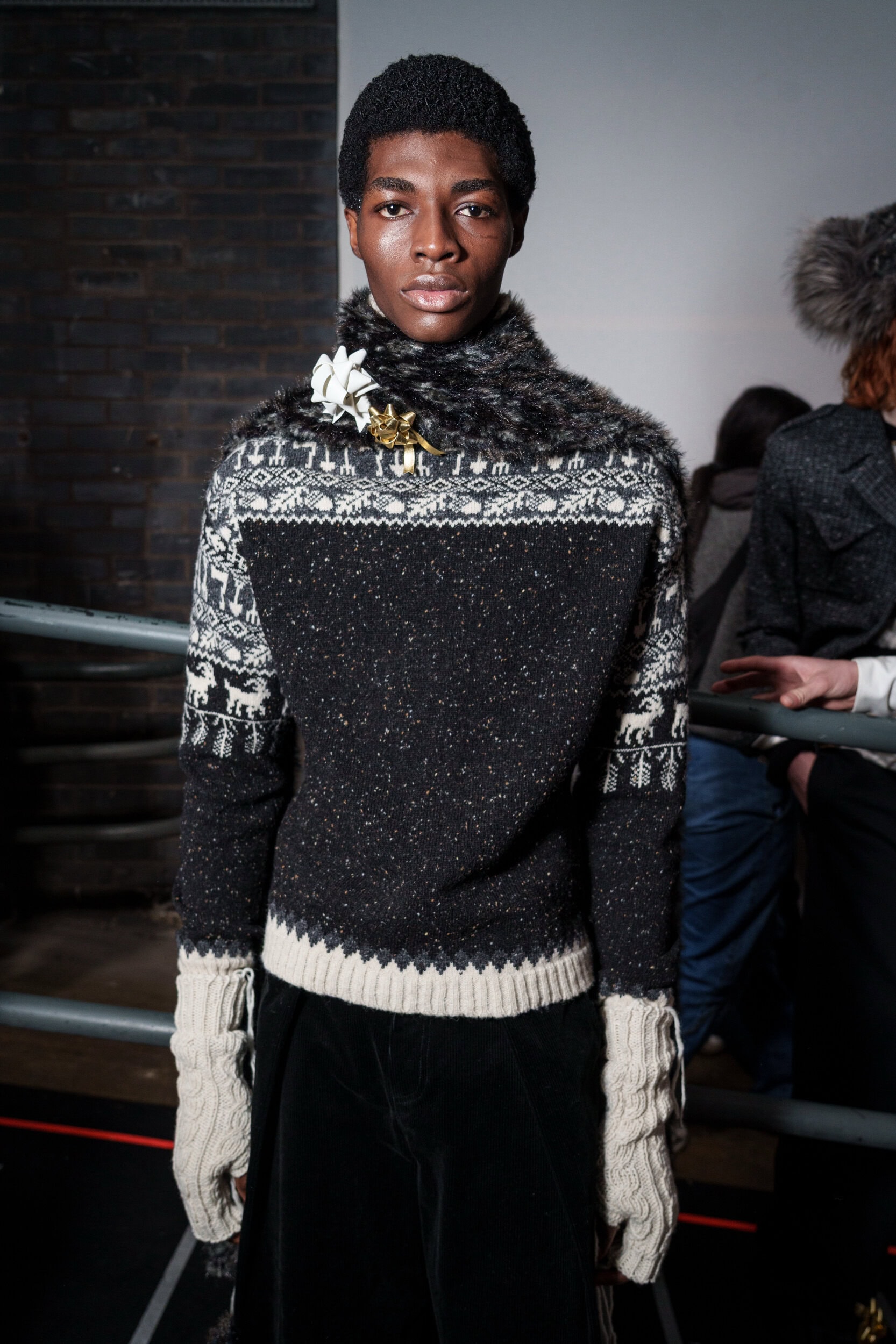 Oscar Ouyang Fall 2026 Fashion Show Backstage