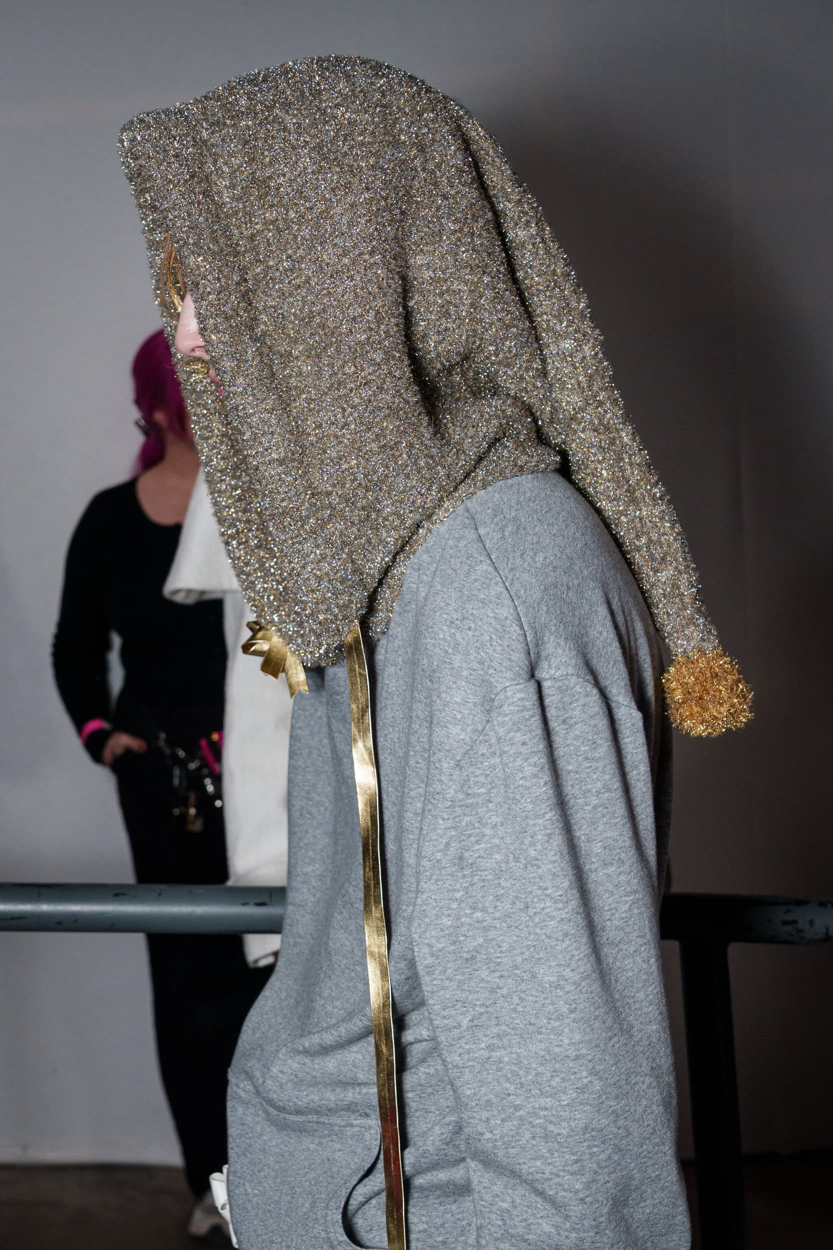 Oscar Ouyang Fall 2026 Fashion Show Backstage