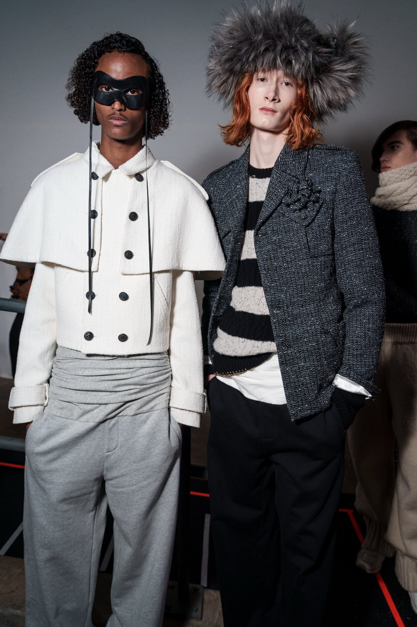 Oscar Ouyang Fall 2026 Fashion Show Backstage