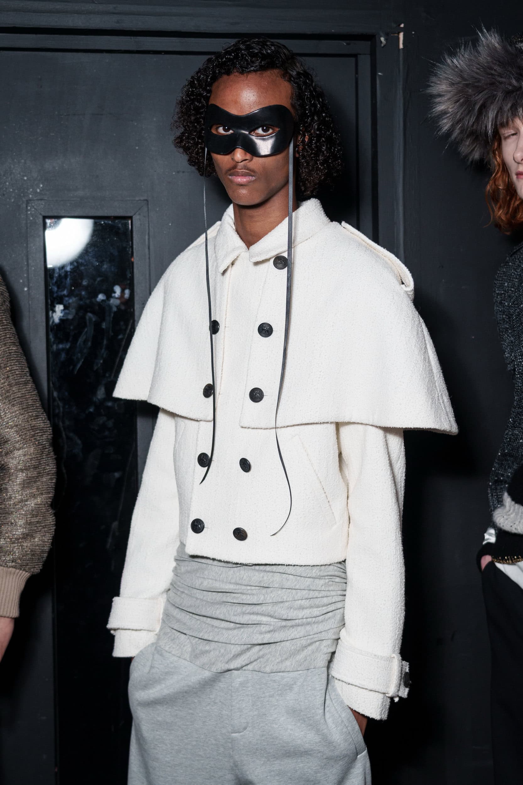 Oscar Ouyang Fall 2026 Fashion Show Backstage