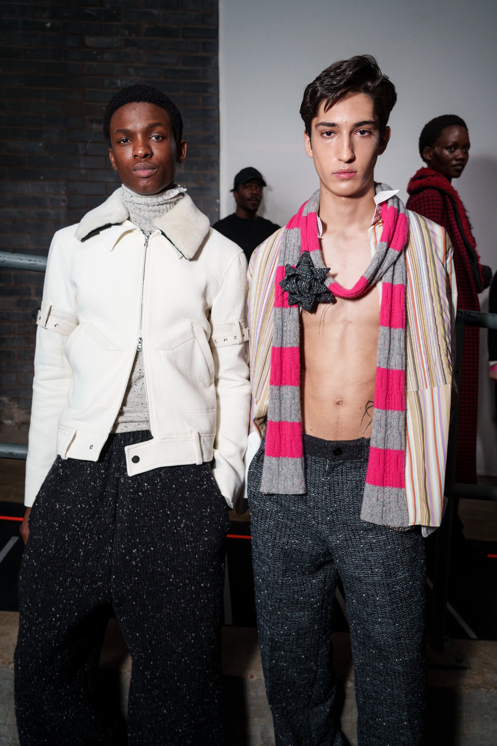 Oscar Ouyang Fall 2026 Fashion Show Backstage