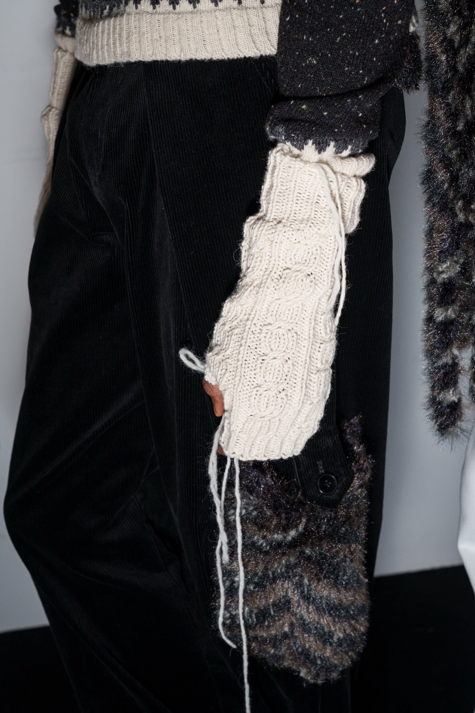 Oscar Ouyang Fall 2026 Fashion Show Backstage