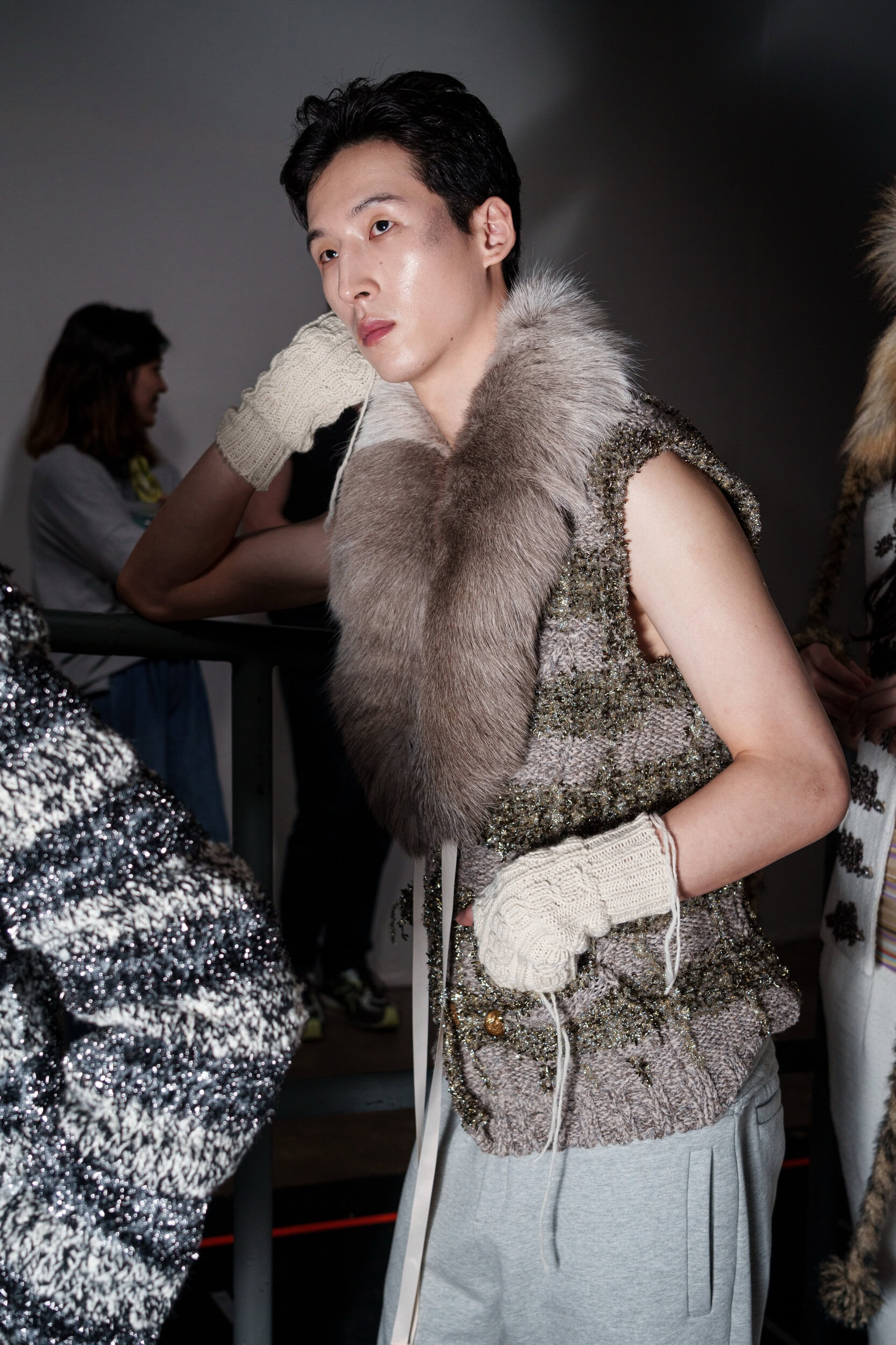Oscar Ouyang Fall 2026 Fashion Show Backstage