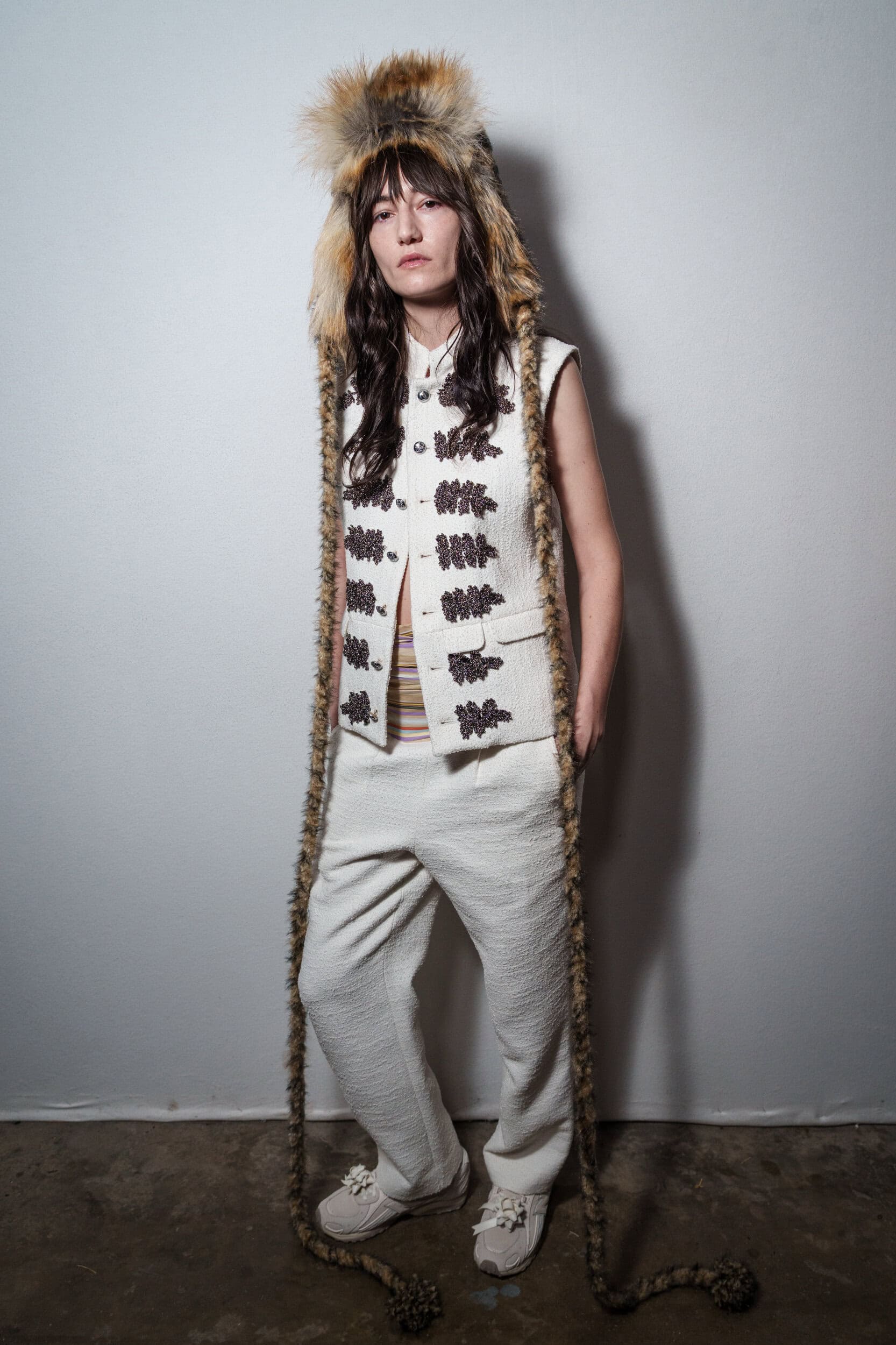 Oscar Ouyang Fall 2026 Fashion Show Backstage