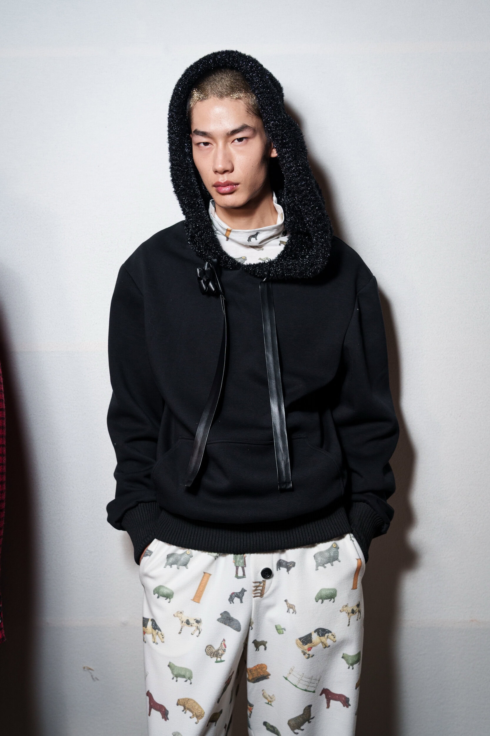 Oscar Ouyang Fall 2026 Fashion Show Backstage