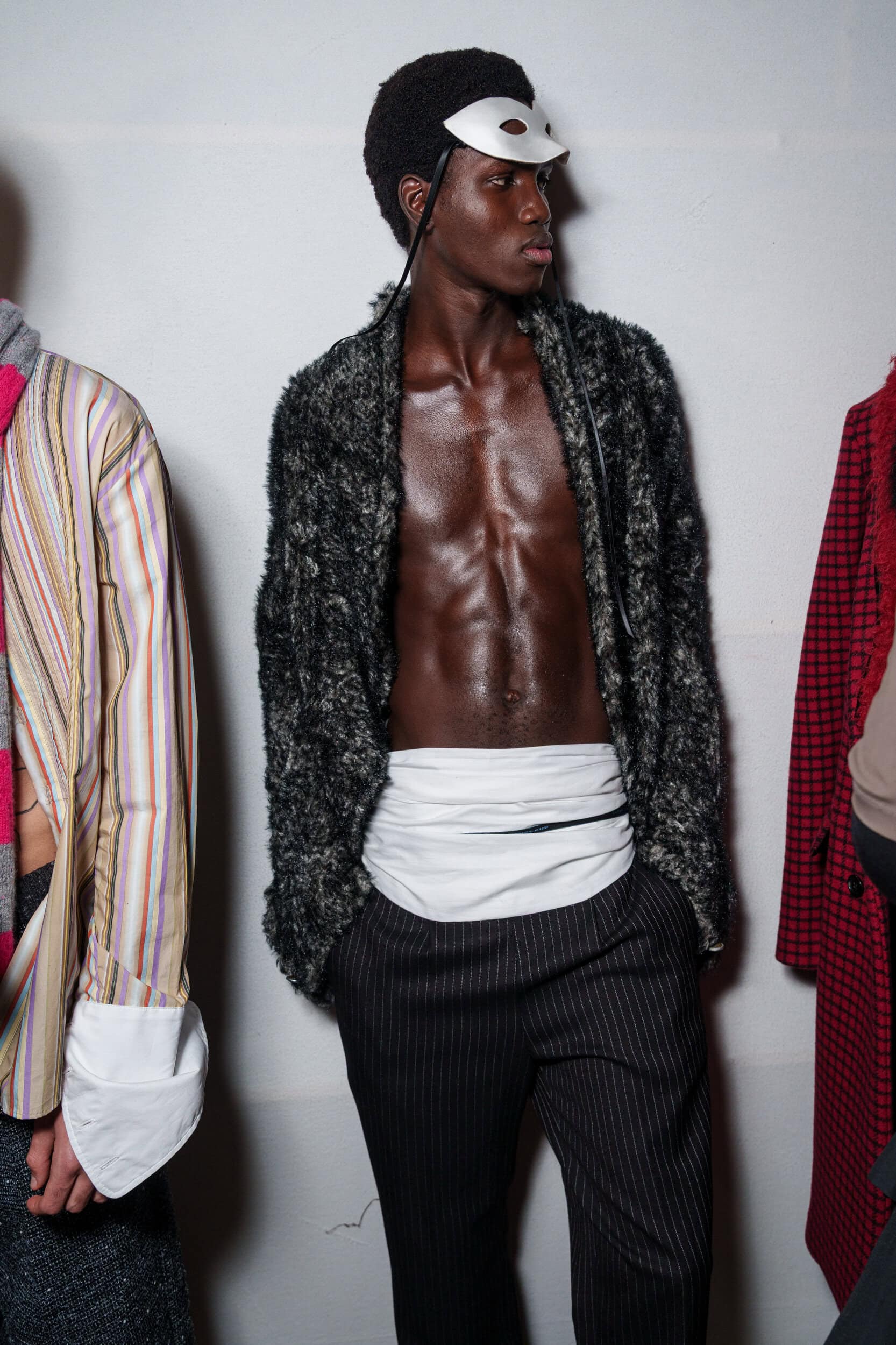 Oscar Ouyang Fall 2026 Fashion Show Backstage