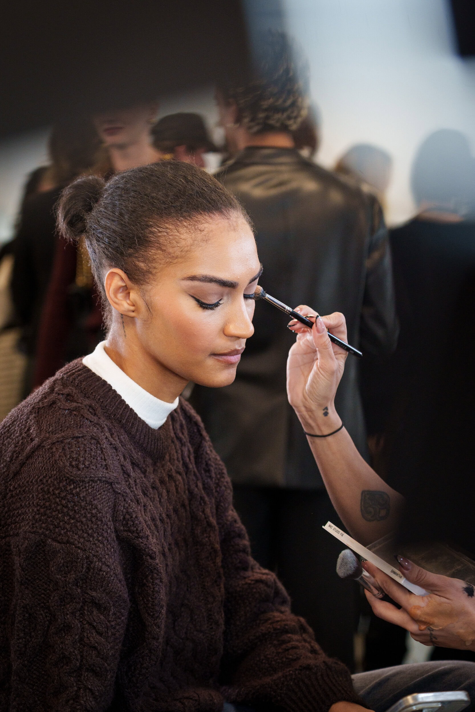 Pamella Roland Fall 2026 Fashion Show Backstage