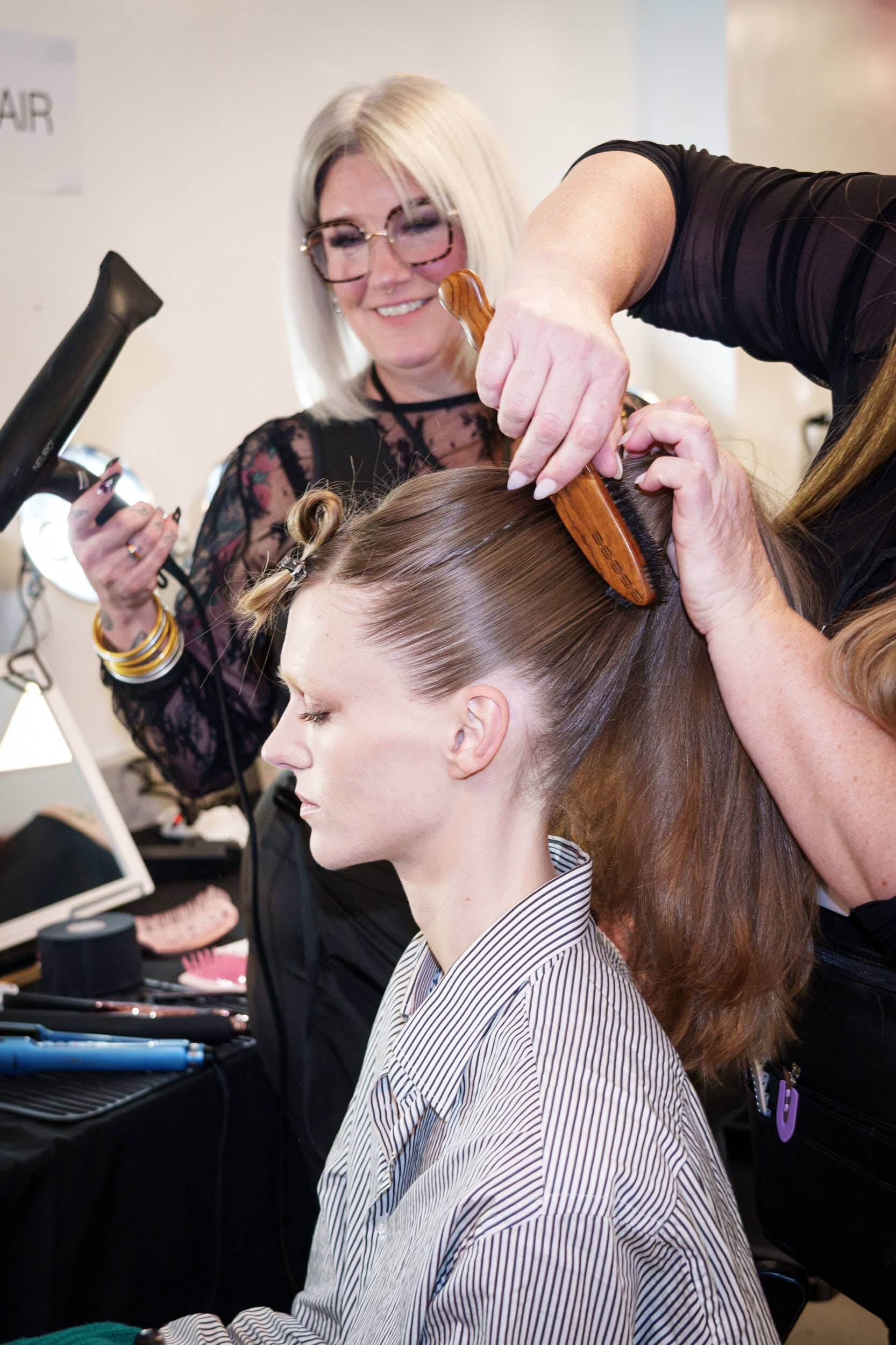 Pamella Roland Fall 2026 Fashion Show Backstage