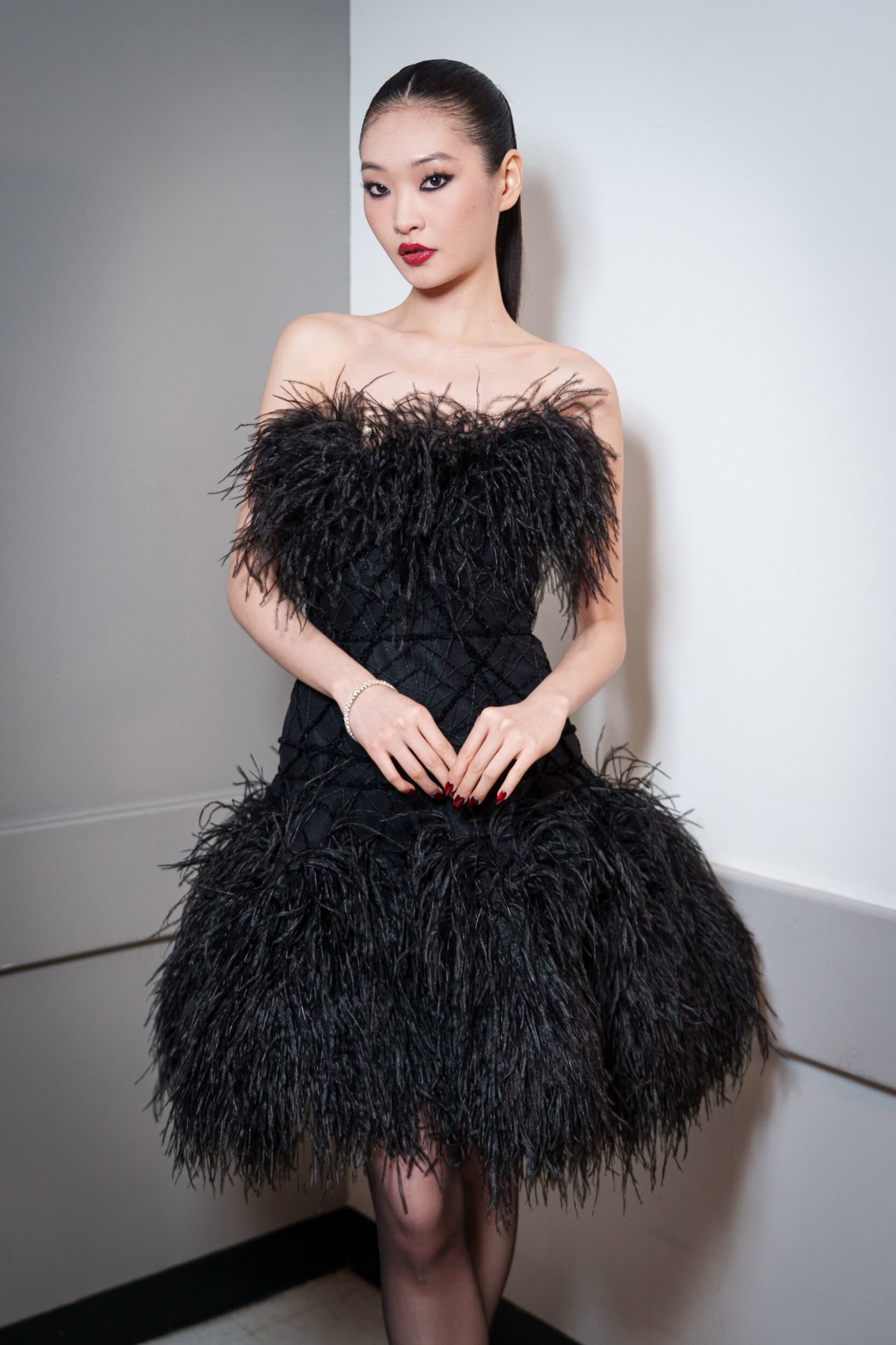 Pamella Roland Fall 2026 Fashion Show Backstage