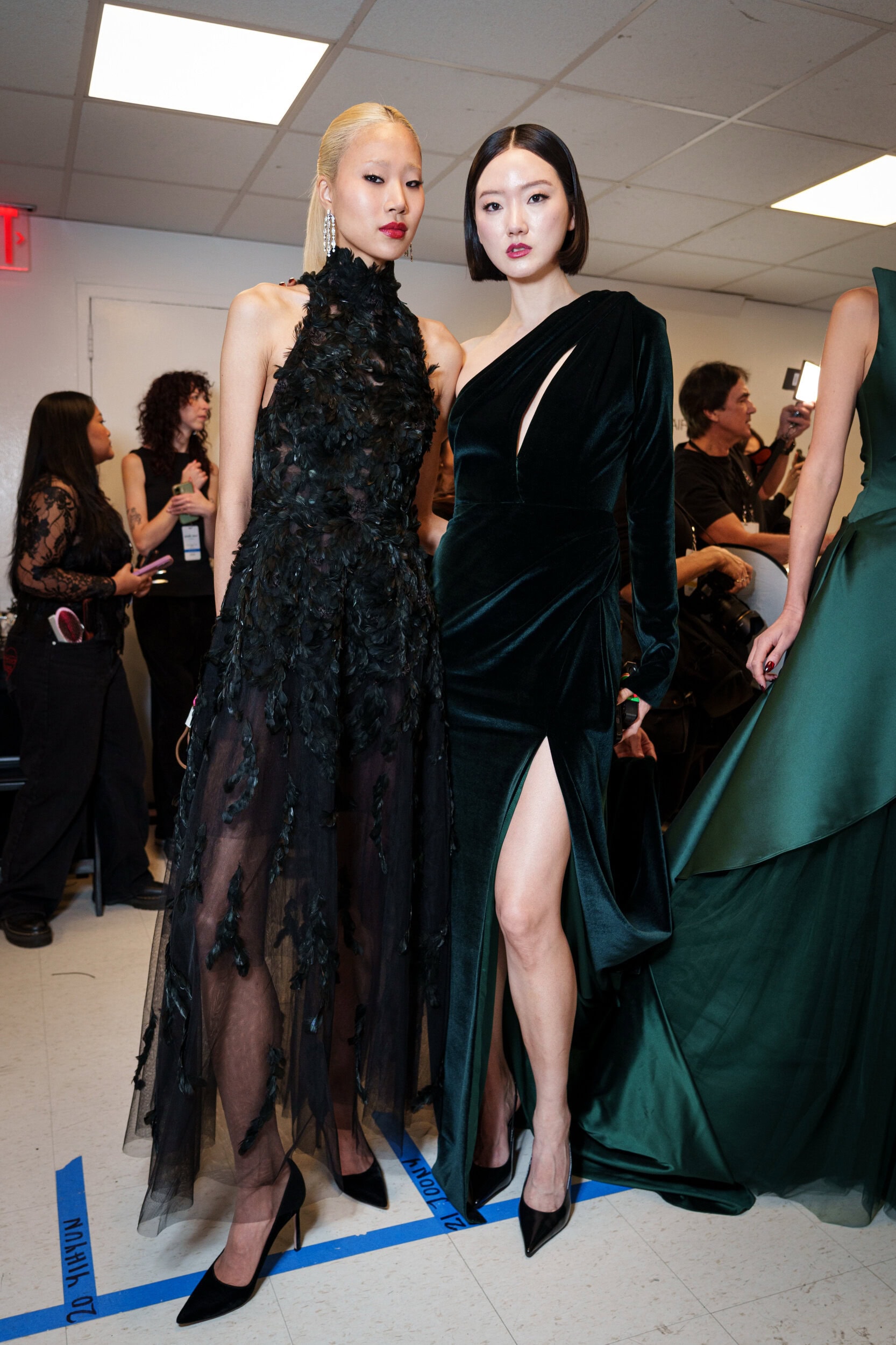 Pamella Roland Fall 2026 Fashion Show Backstage