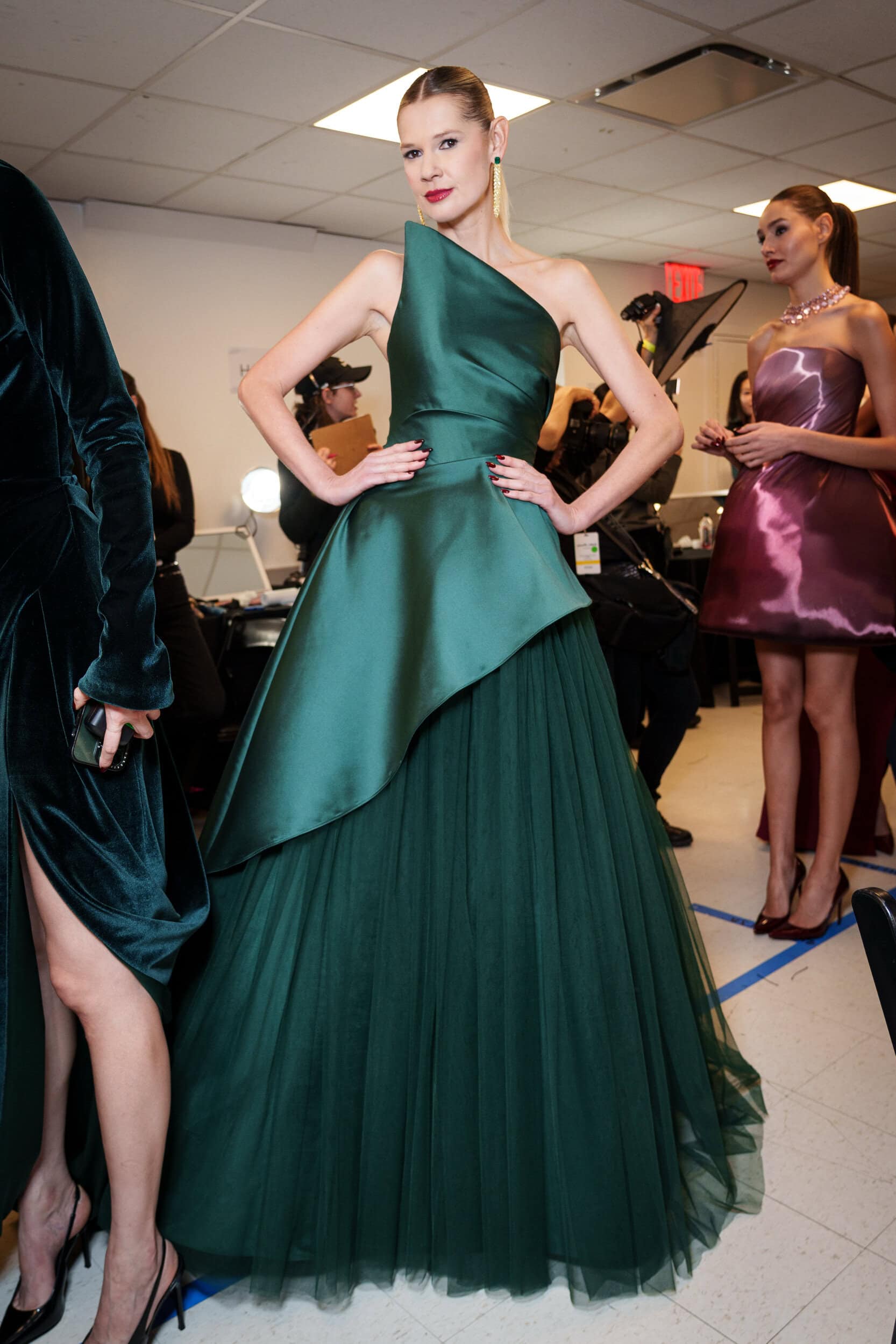 Pamella Roland Fall 2026 Fashion Show Backstage